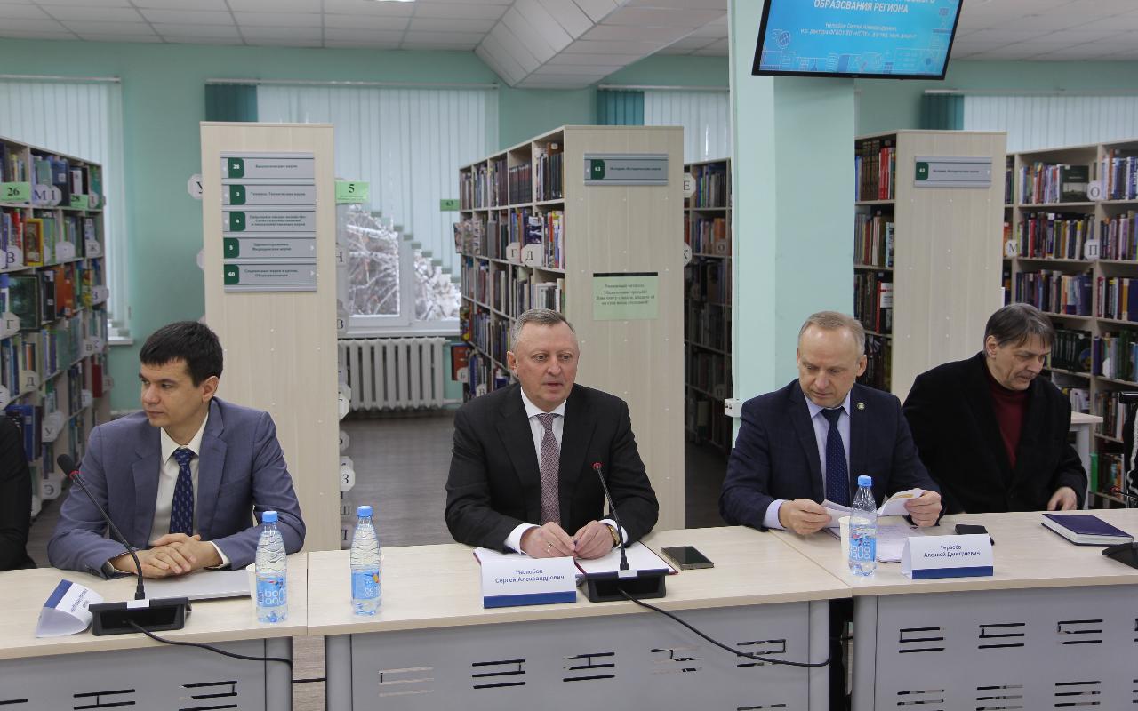 ФОТО к новости: И.о. ректора НГПУ Сергей Александрович Нелюбов: «НГПУ – флагман педагогического образования региона»