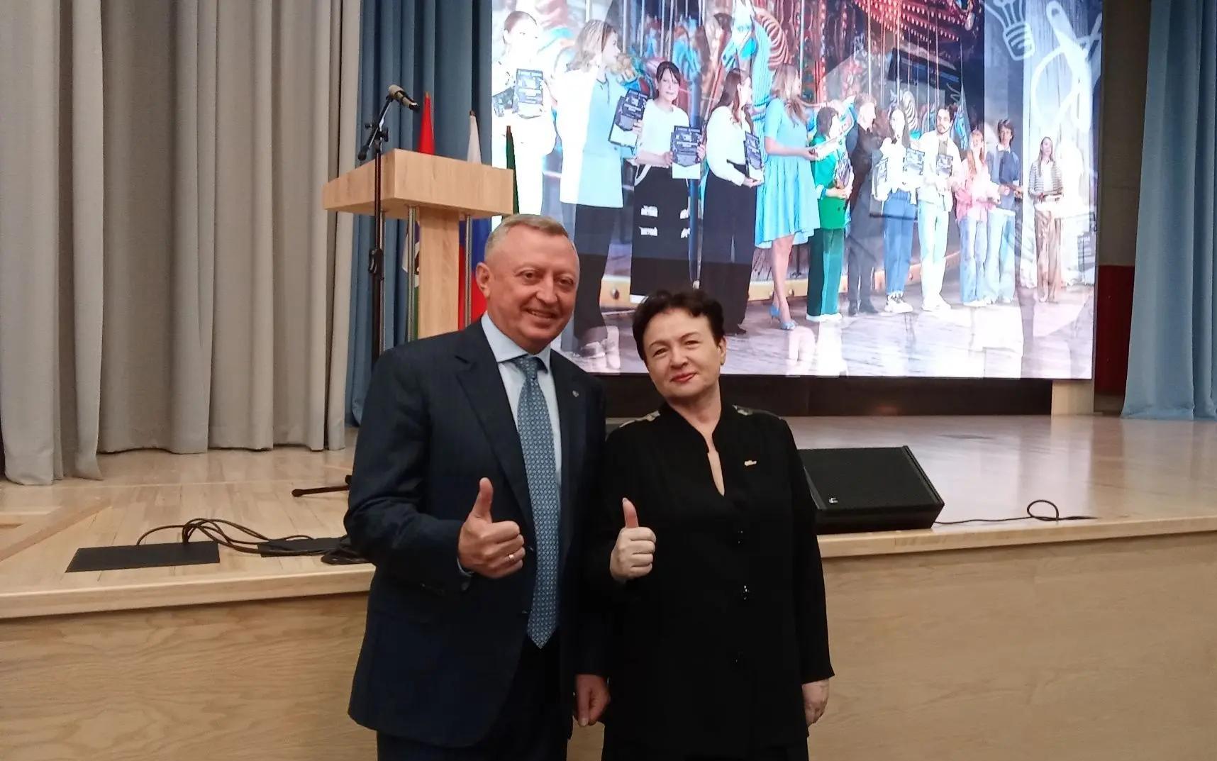 ФОТО к новости: Ректор Сергей Нелюбов на городском педсовете: «Пусть новый учебный год будет успешным»