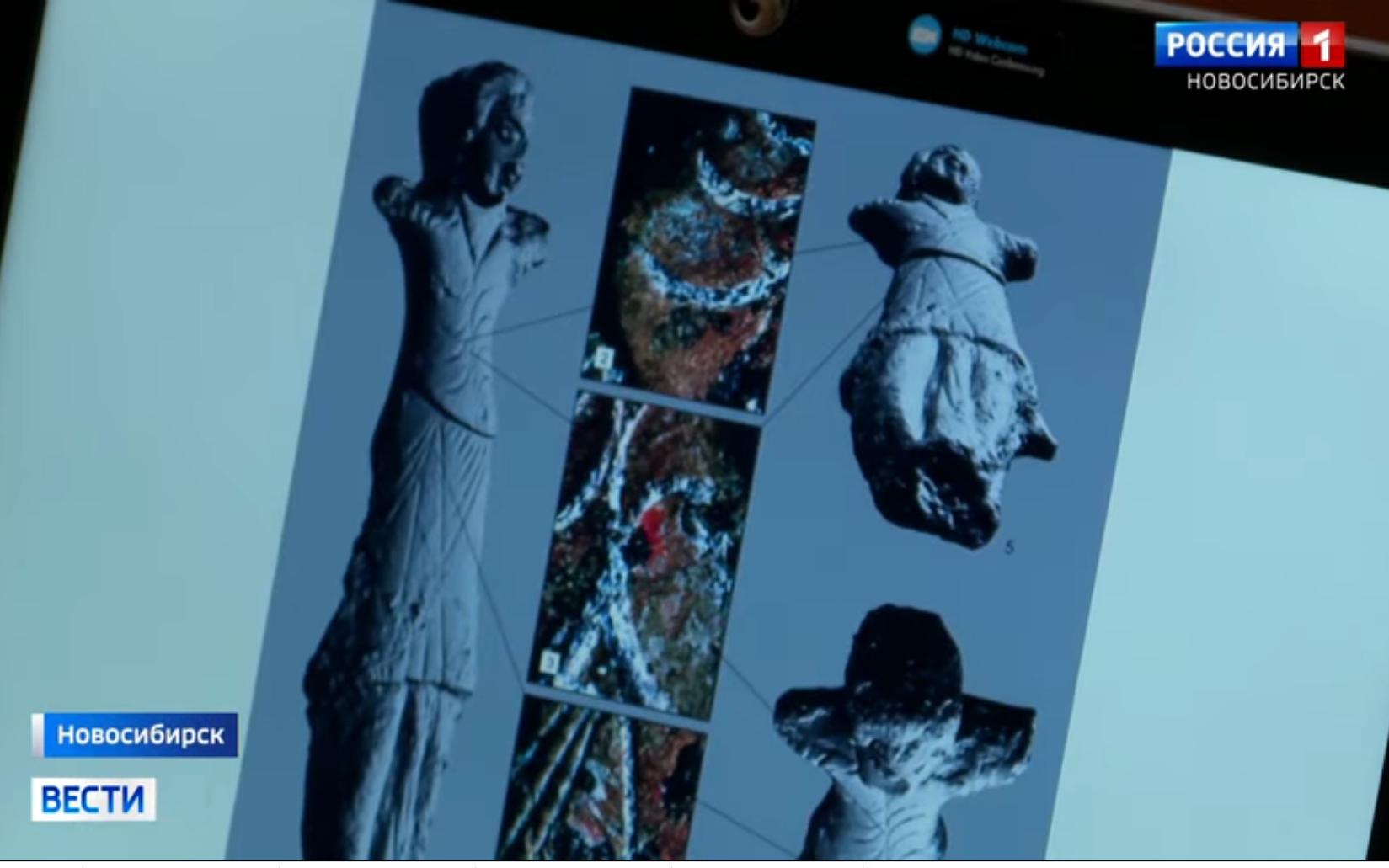 ФОТО к новости: Редкая находка: ученый из НГПУ исследовал античную «Танцующую статуэтку»