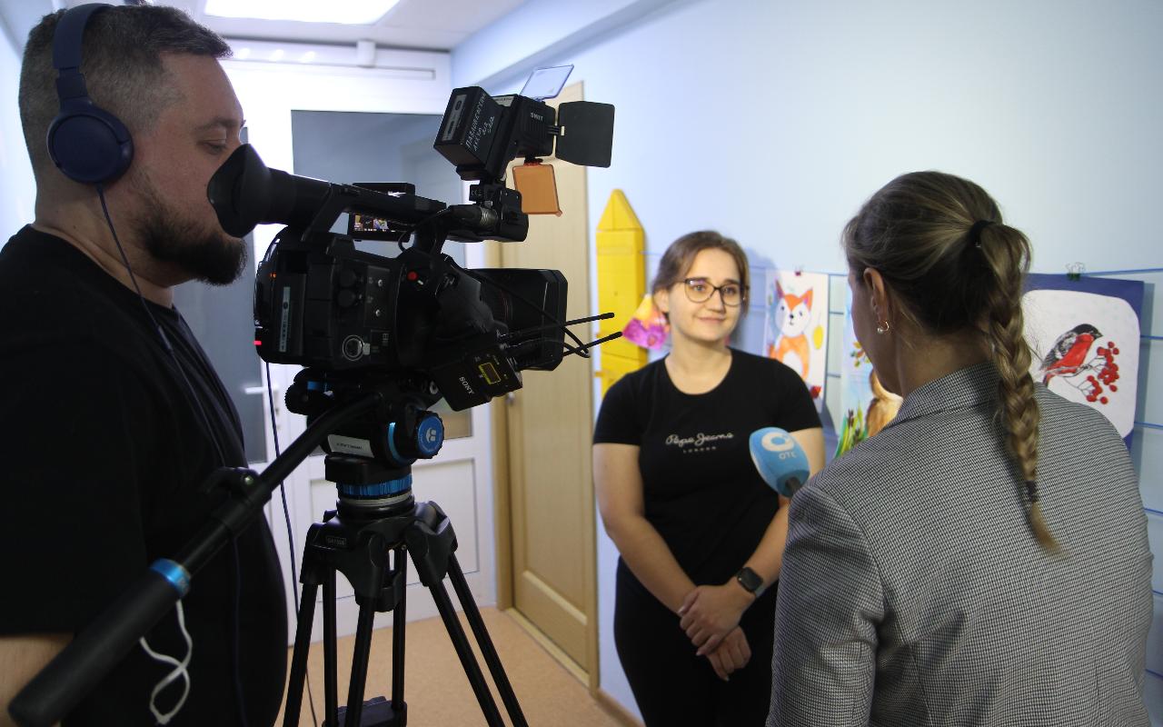 ФОТО к новости: В НГПУ рассказали журналистам ОТС, как детские сады работали в советское время