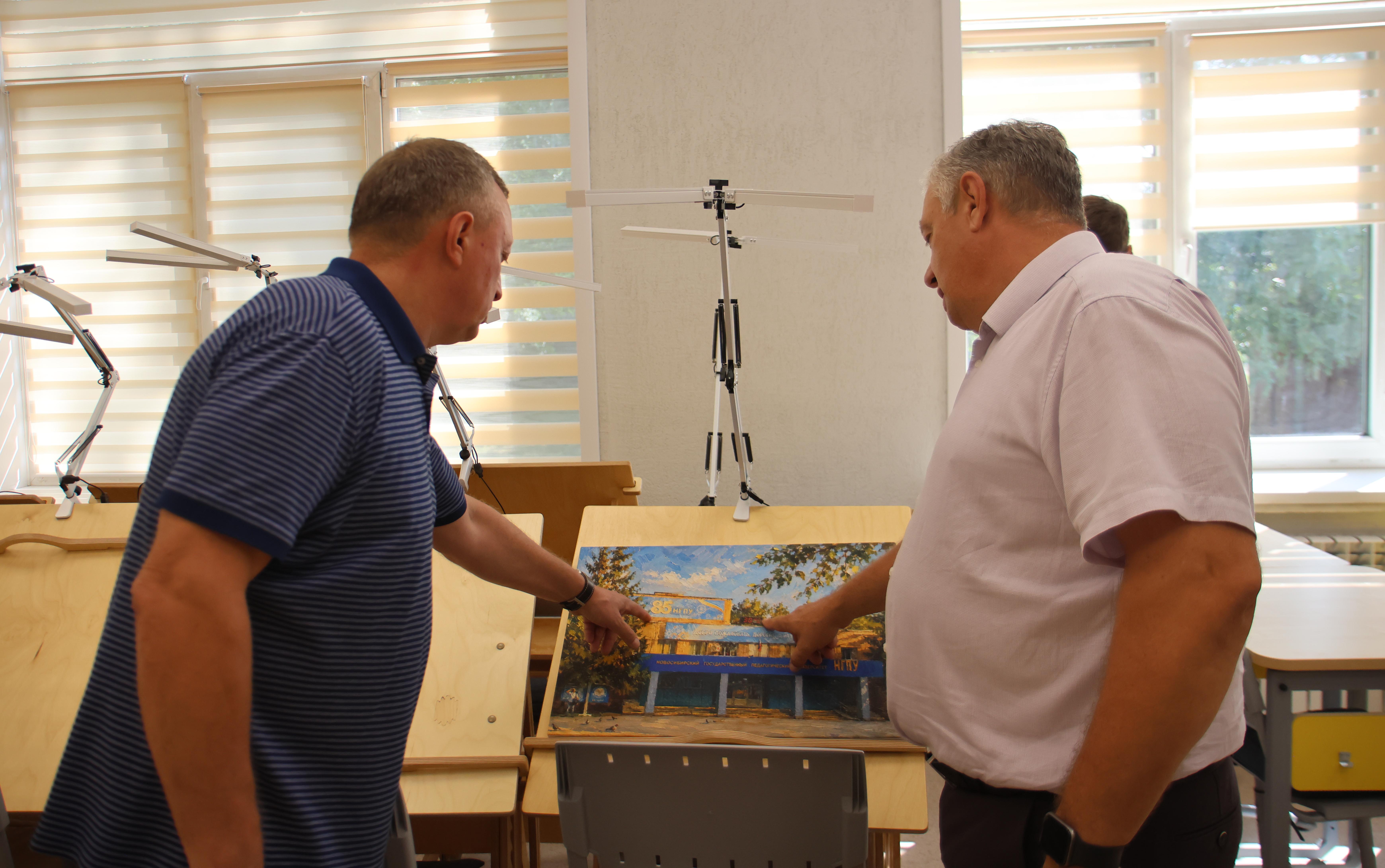 ФОТО к новости: Сергей Александрович Нелюбов: «Мы создаем комфортные условия для студентов НГПУ»