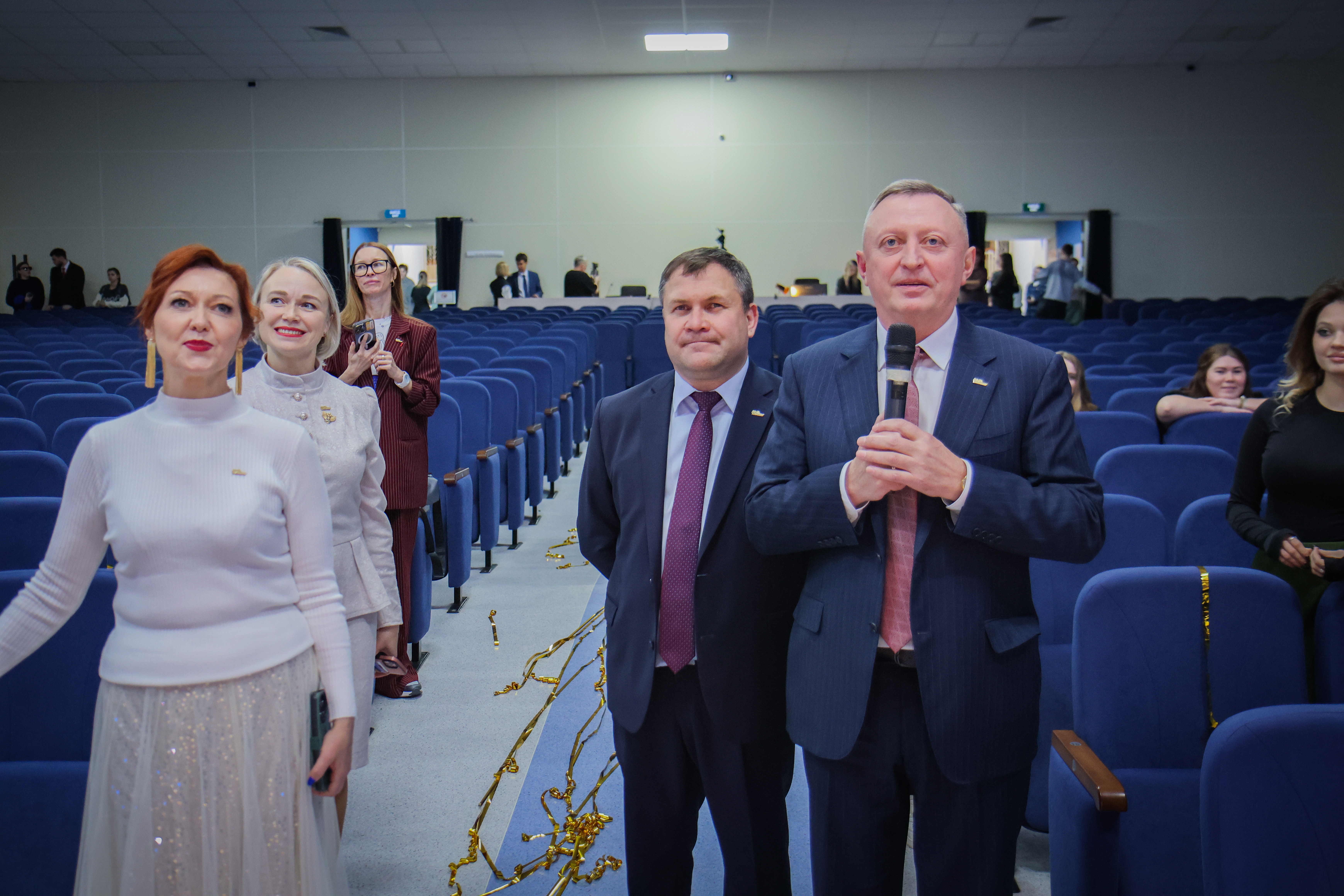 ФОТО к новости: И.о. ректора НГПУ Сергей Александрович Нелюбов: «Формула успеха НГПУ – люди, традиции, инновации»