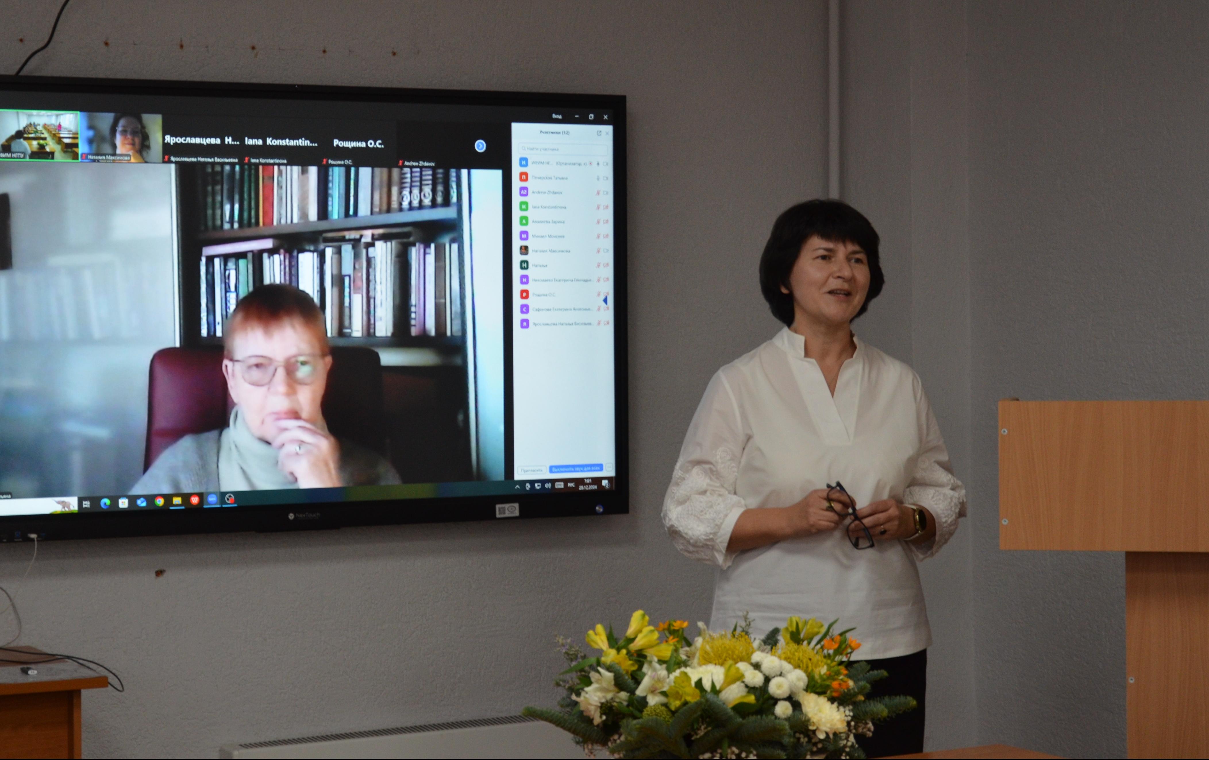 ФОТО к новости: Космос Эльвиры Горюхиной: в НГПУ прошли чтения в память журналиста и педагога