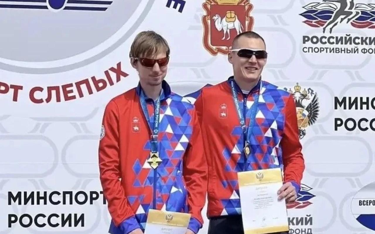 ФОТО к новости: Три золота, серебро и бронза: выпускник НГПУ Антон Кулятин стал лучшим спортсменом Чемпионата России по легкой атлетике