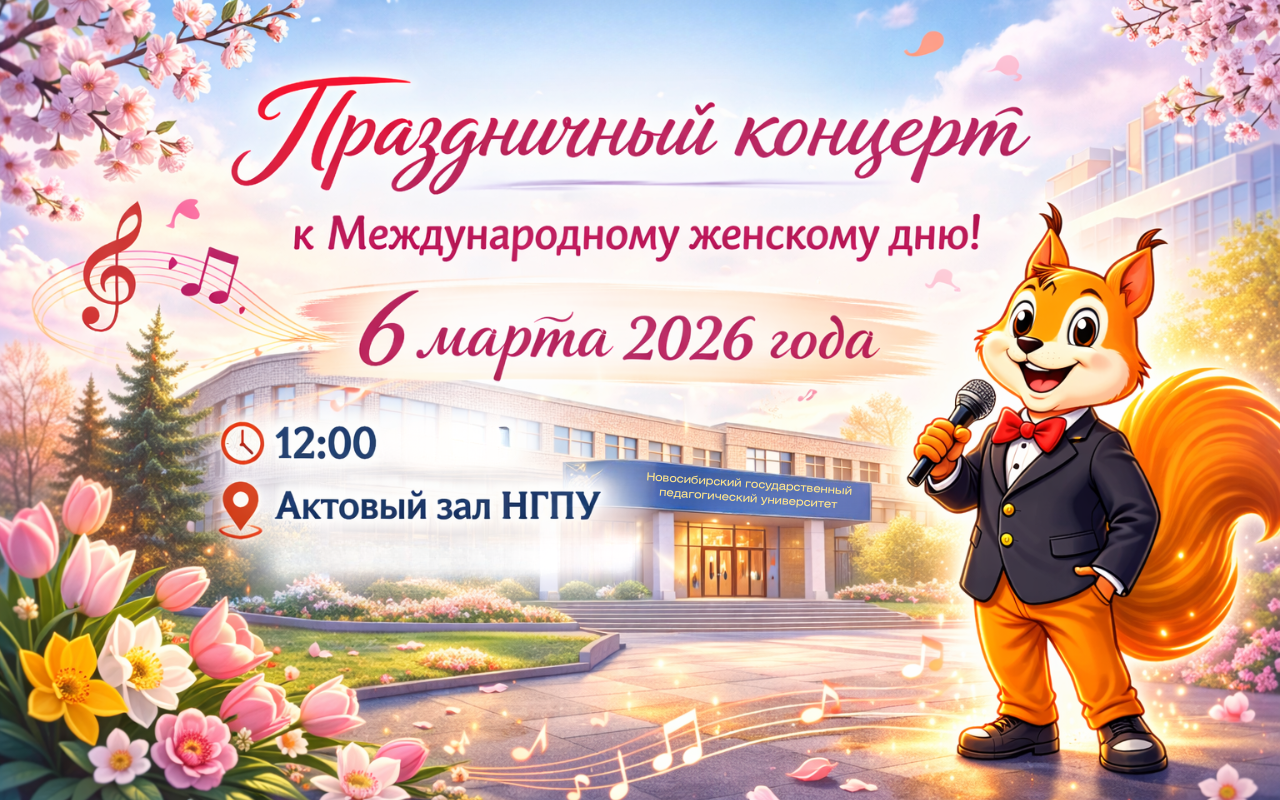 ФОТО к новости: Весеннее настроение в НГПУ: приглашаем на праздничный концерт «Для милых дам…» к Международному женскому дню