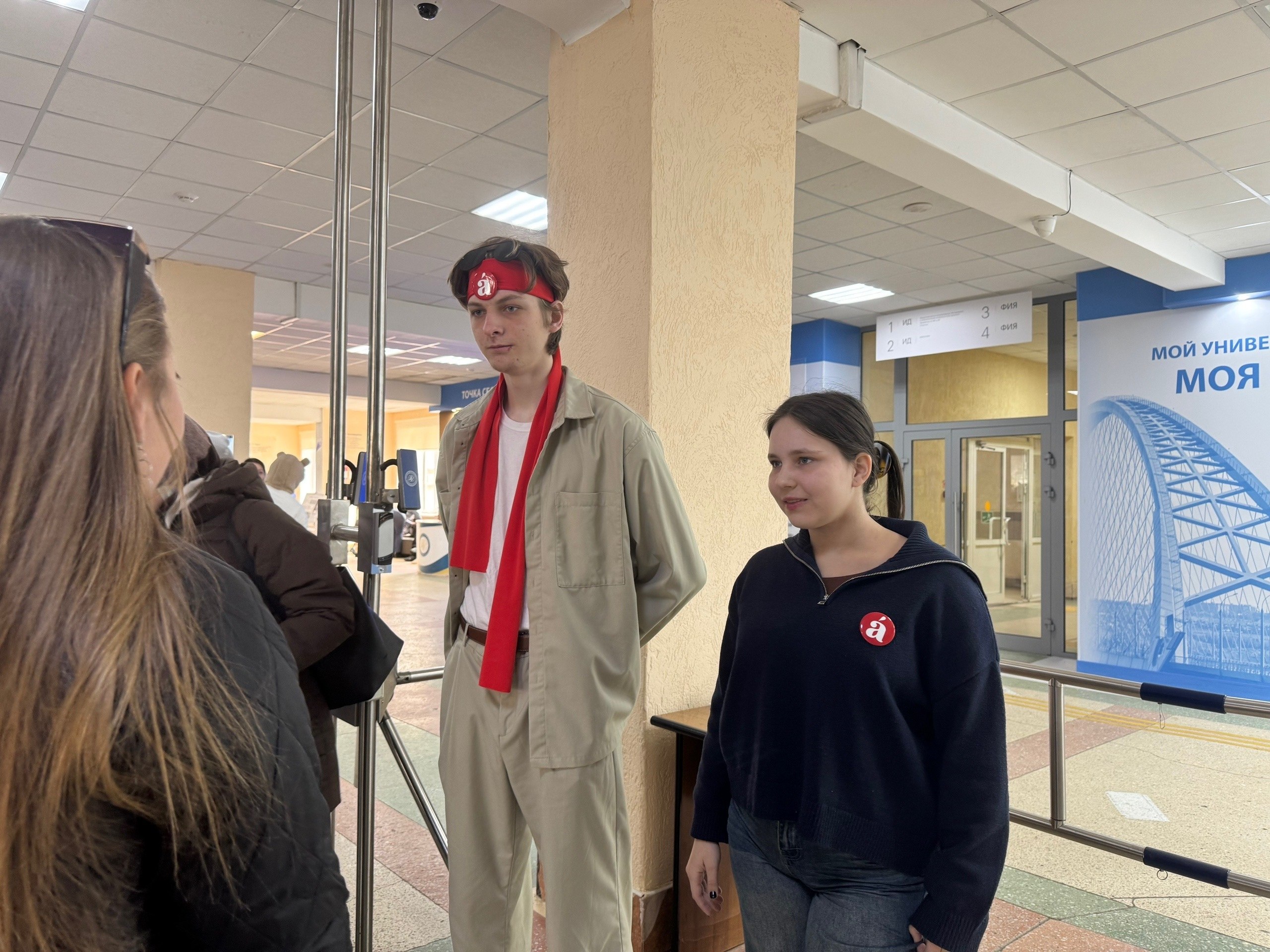 ФОТО к новости: В НГПУ прошла международная акция «Тотальный диктант»