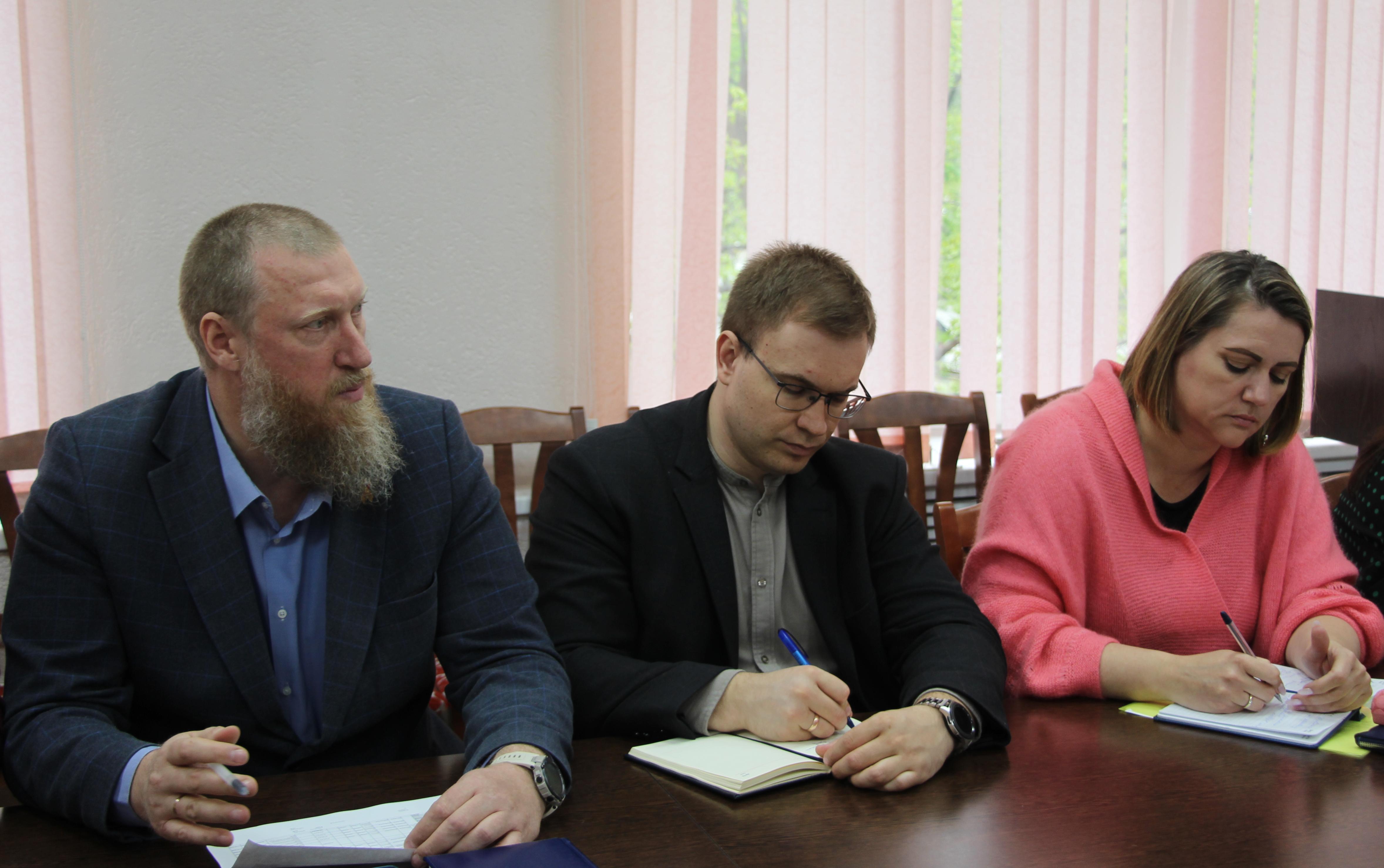 ФОТО к новости: Обновление инфраструктуры НГПУ: на втором этаже главного корпуса появятся локации «Память», «Гордость», «Единство»