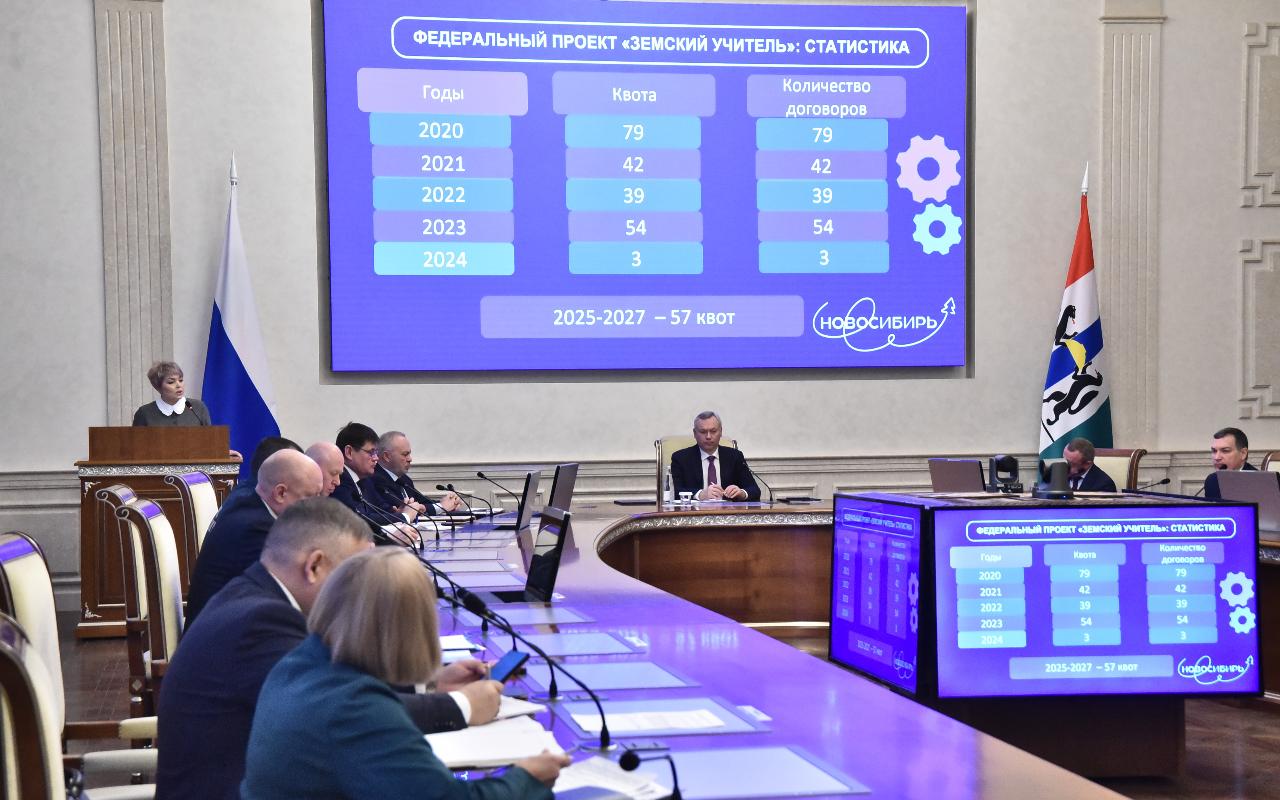 ФОТО к новости: Правительство Новосибирской области ведет эффективную работу по привлечению кадров в региональную систему образования
