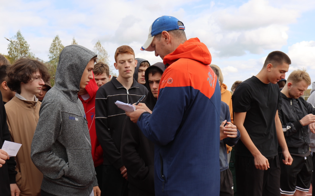 ФОТО к новости: НГПУ принял участие во Всероссийской акции «СТУДзаБЕГ»