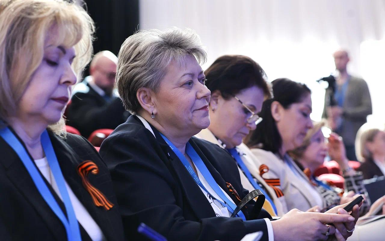 ФОТО к новости: «Министерство образования региона и команда педагогического университета должны работать бесшовно»: и. о. ректора Сергей Александрович Нелюбов принимает участие во Всероссийском совещании в центре «Корсунь»