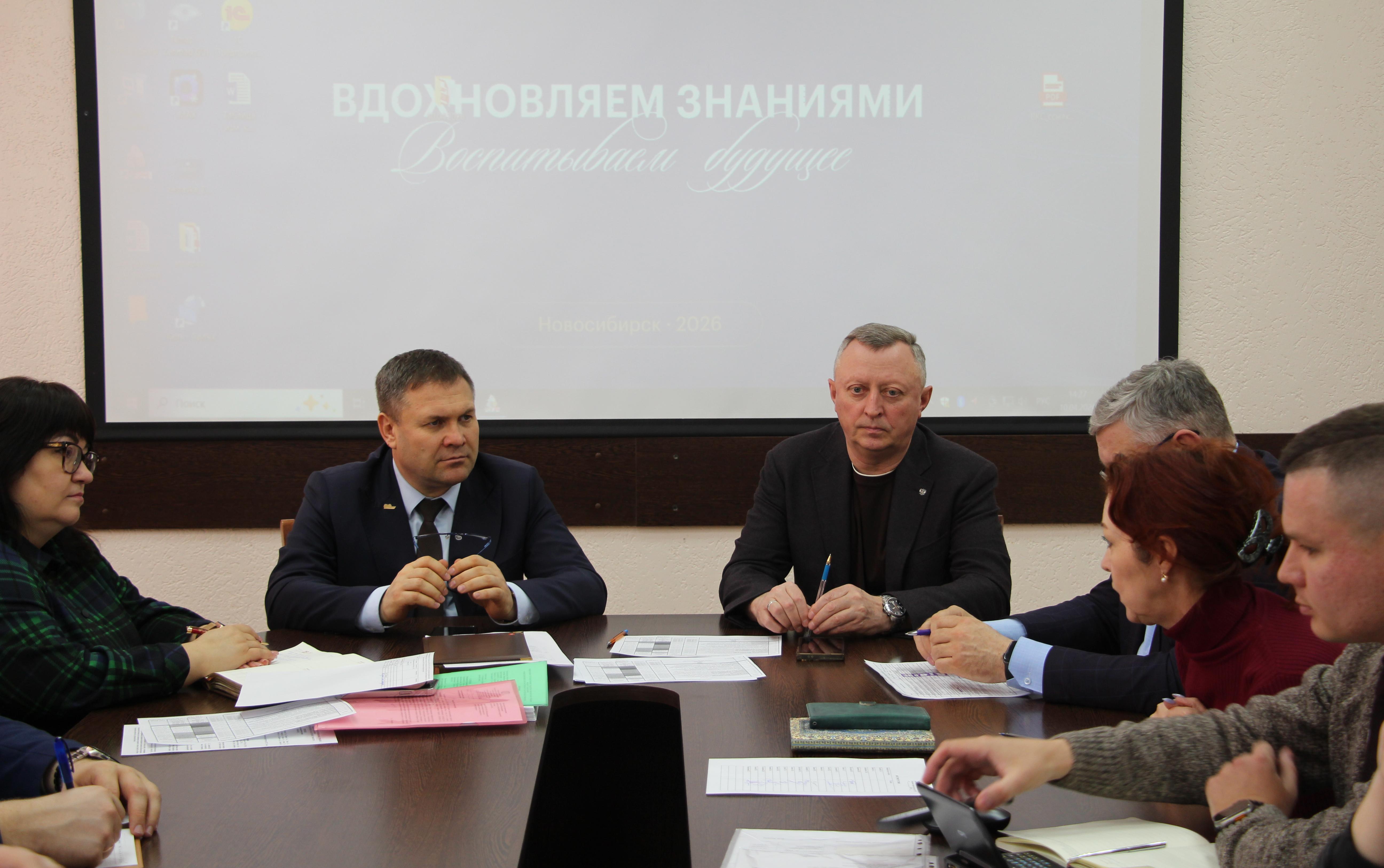 ФОТО к новости: Обновление инфраструктуры НГПУ: активная фаза ремонта