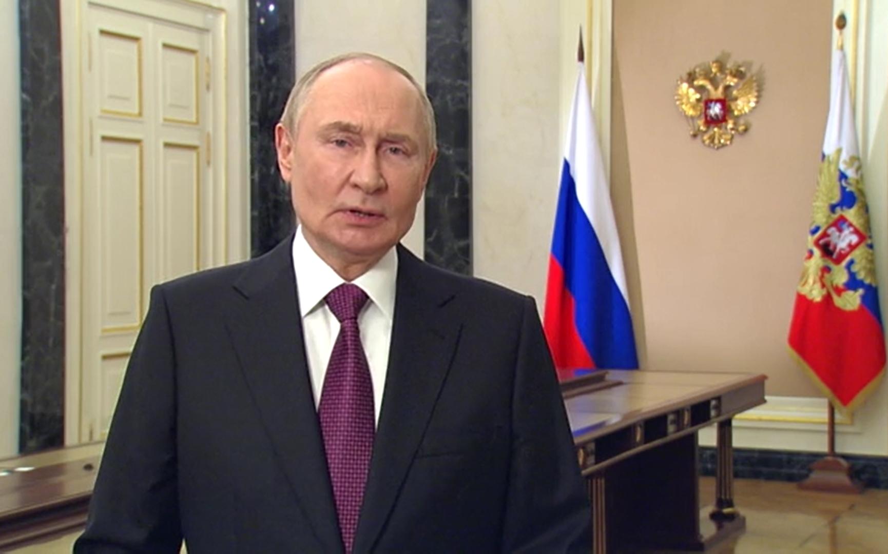 ФОТО к новости: Обращение Президента России Владимира Путина по случаю Дня воссоединения ДНР, ЛНР, Запорожской и Херсонской областей с Россией