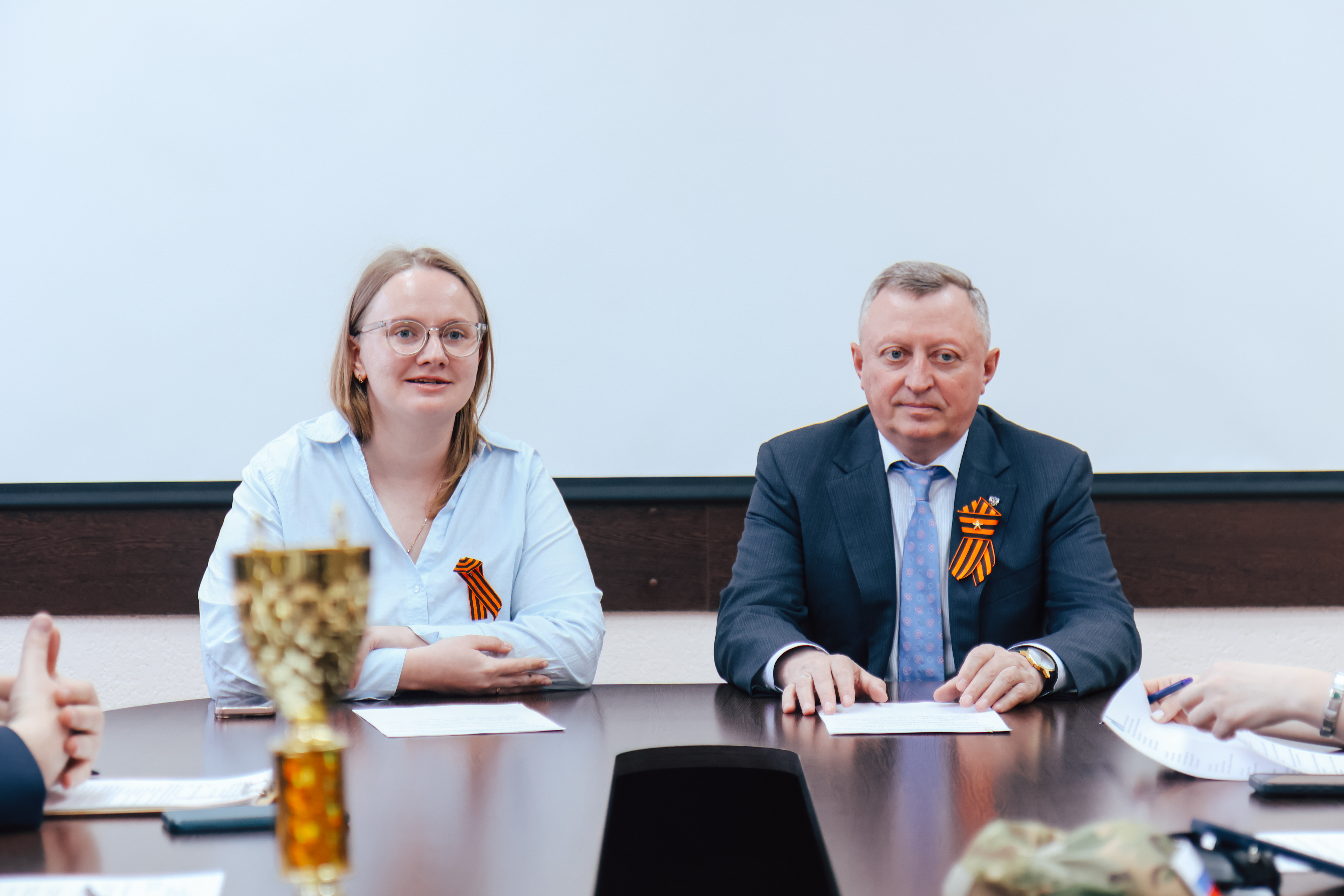 ФОТО к новости: Ректор НГПУ встретился с командой «Соколы 54» после победы на зональном этапе «Зарницы 2.0»