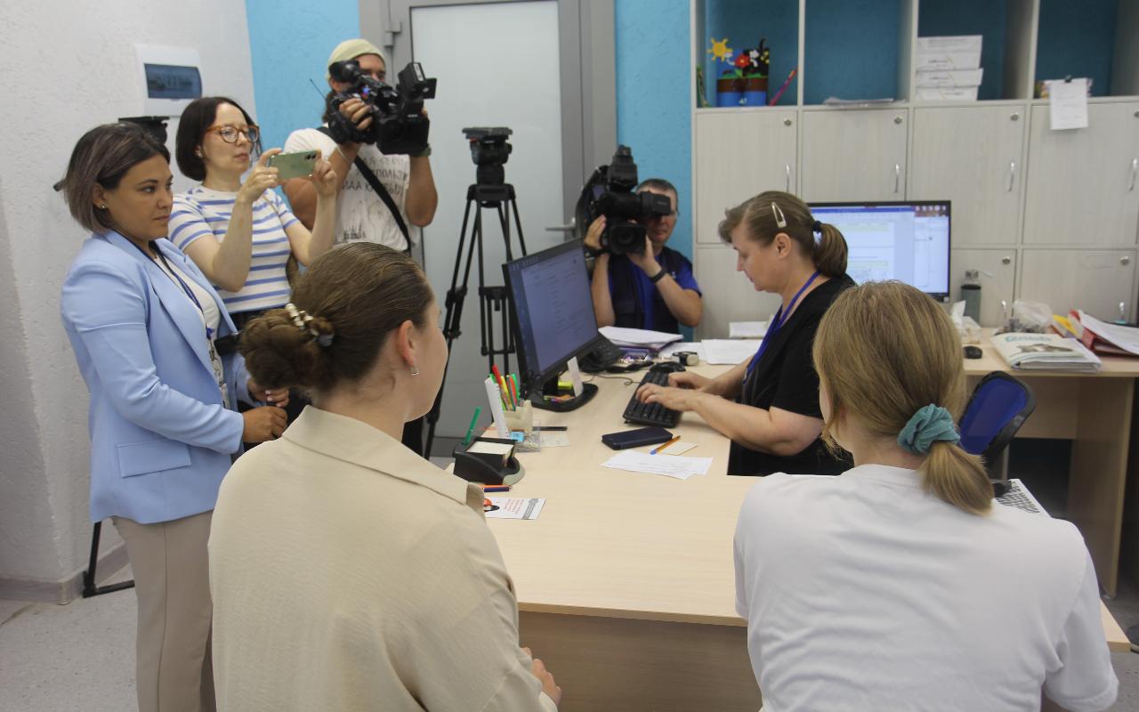 ФОТО к новости: Акценты приемной кампании - 2026 : пресс-тур в НГПУ