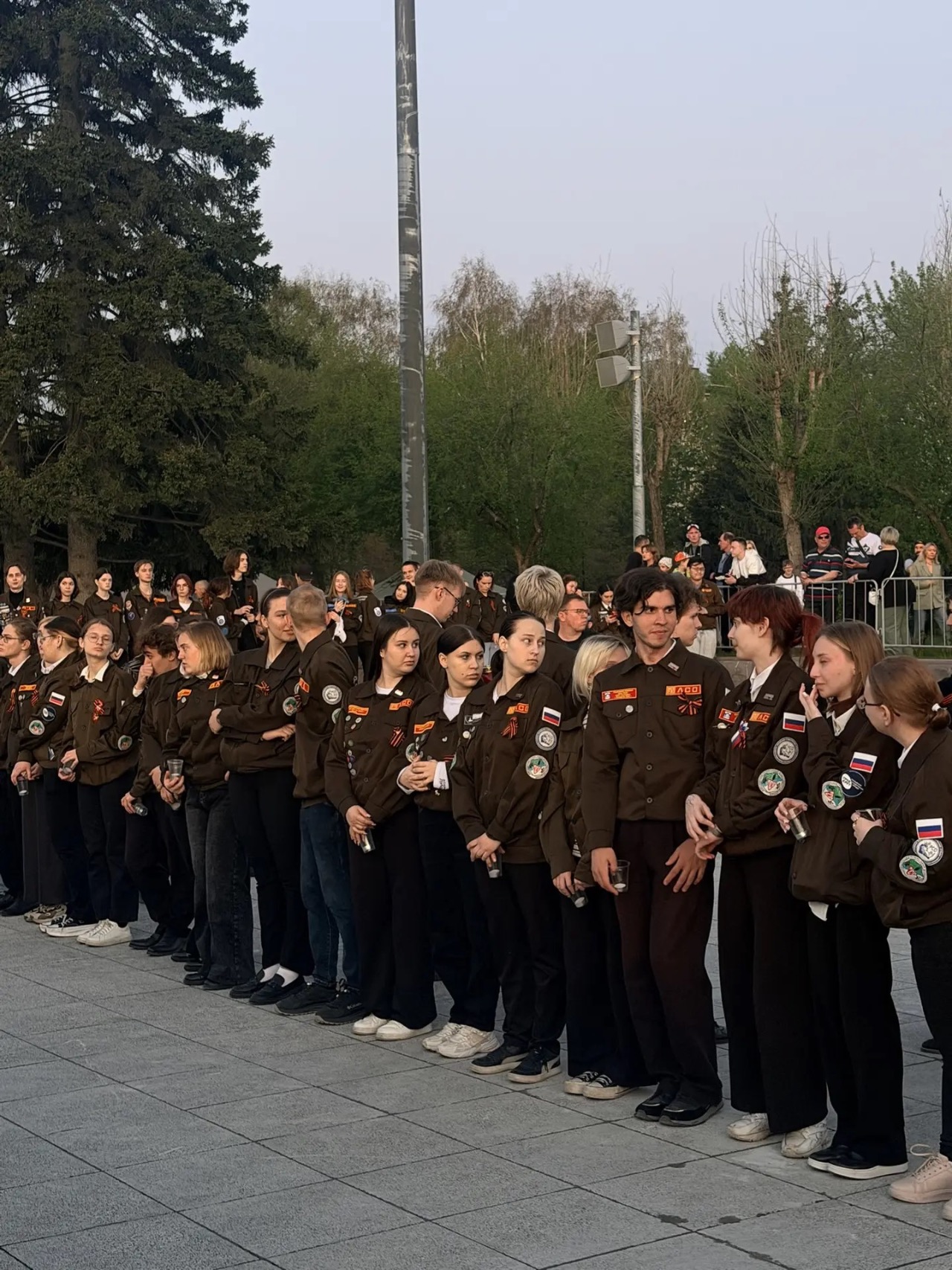 ФОТО к новости: Студенты и преподаватели НГПУ приняли участие в акции «Свеча памяти»