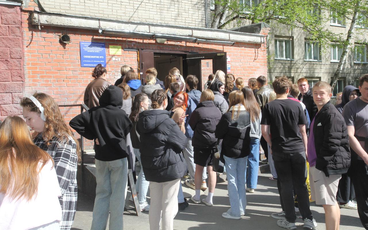 ФОТО к новости: Тренировки прошли успешно: в НГПУ проверили готовность общежитий к пожарной тревоге
