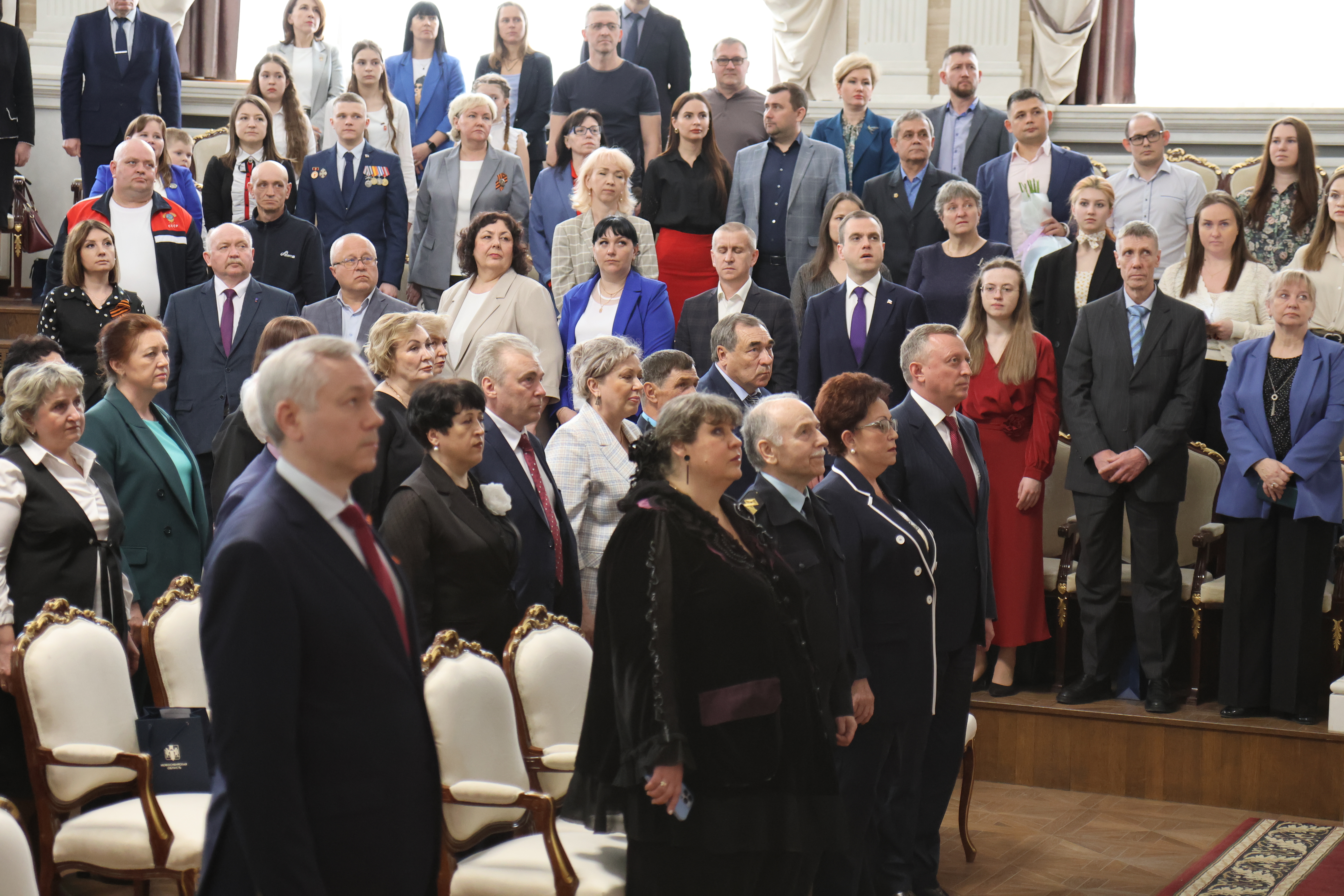 ФОТО к новости: И. о. ректора НГПУ Сергей Александрович Нелюбов награждён медалью Ордена «За заслуги перед Отечеством» II степени 