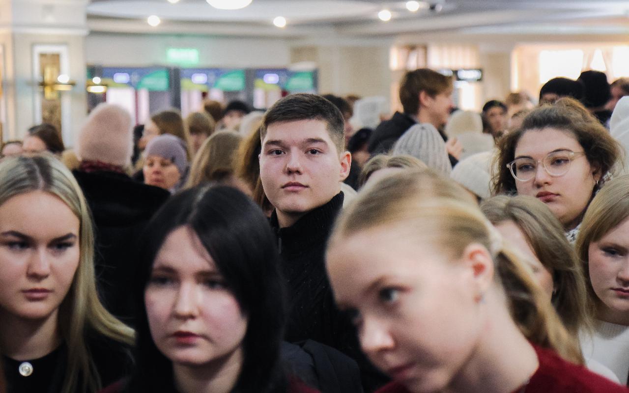 ФОТО к новости: День открытых дверей вузов Новосибирской области: НГПУ — в центре внимания абитуриентов