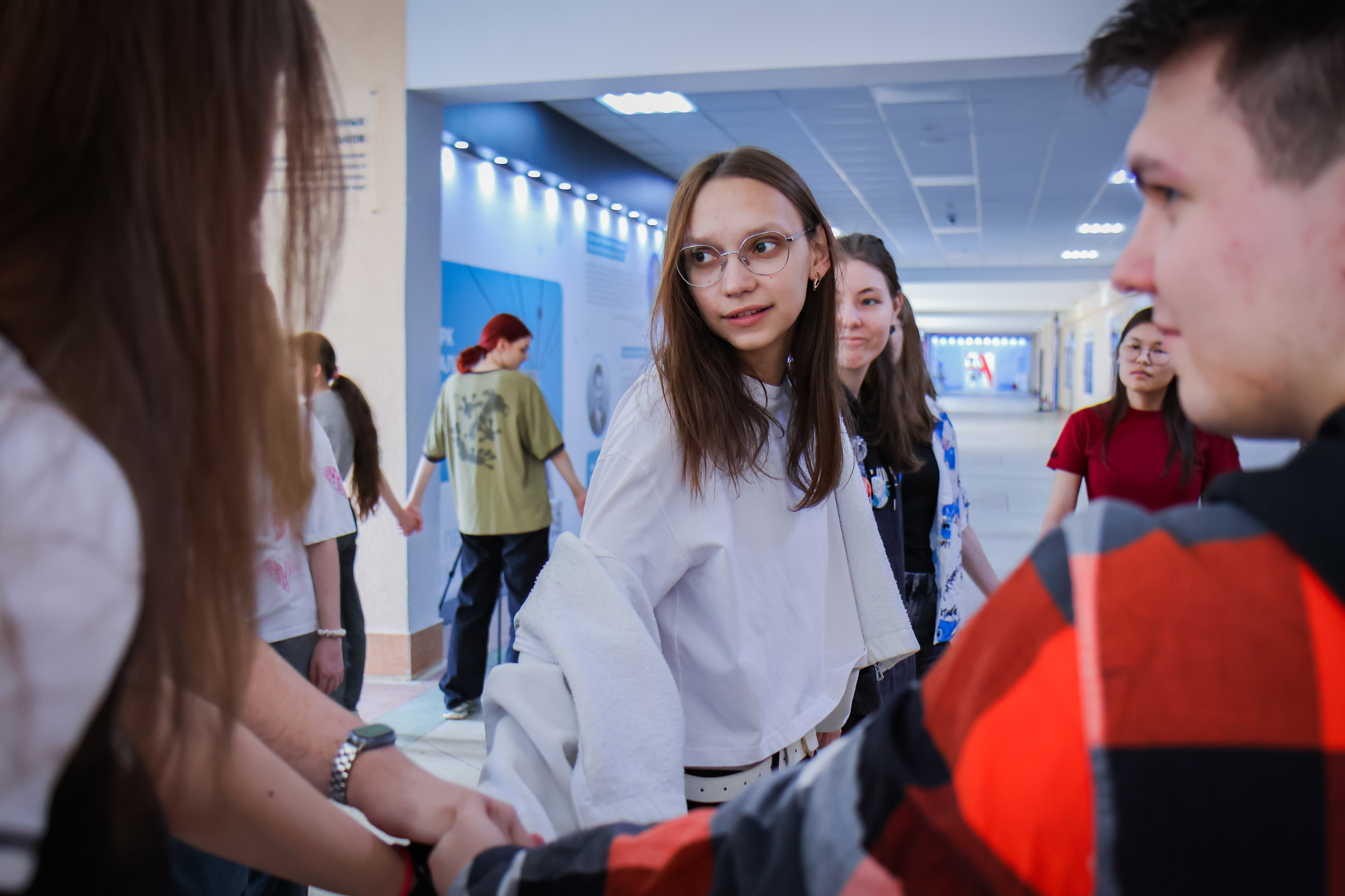 ФОТО к новости: В НГПУ продолжается подготовка вожатых для Российских студенческих отрядов