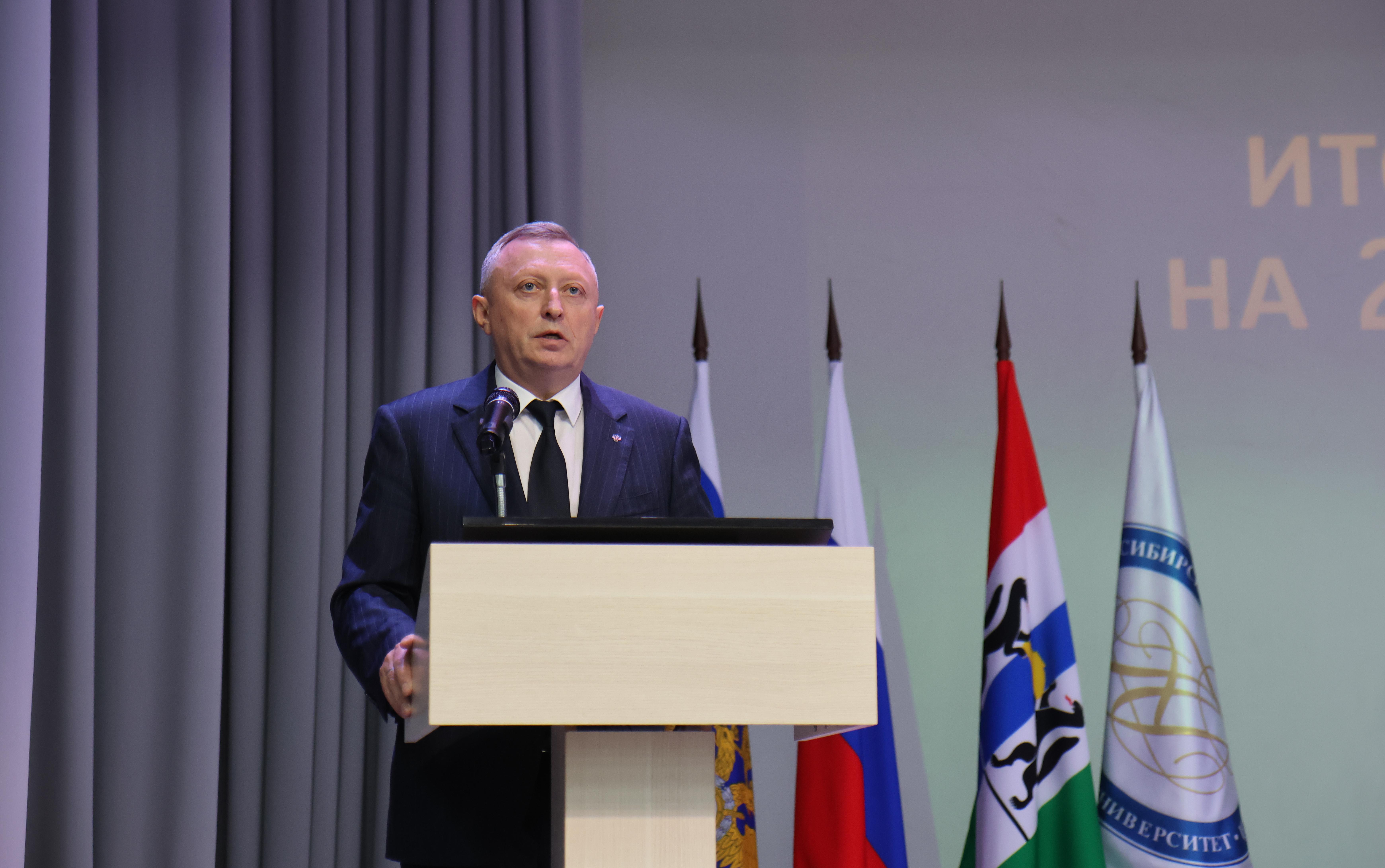 ФОТО к новости: Сергей Александрович Нелюбов: «Развитие университета в наших руках»