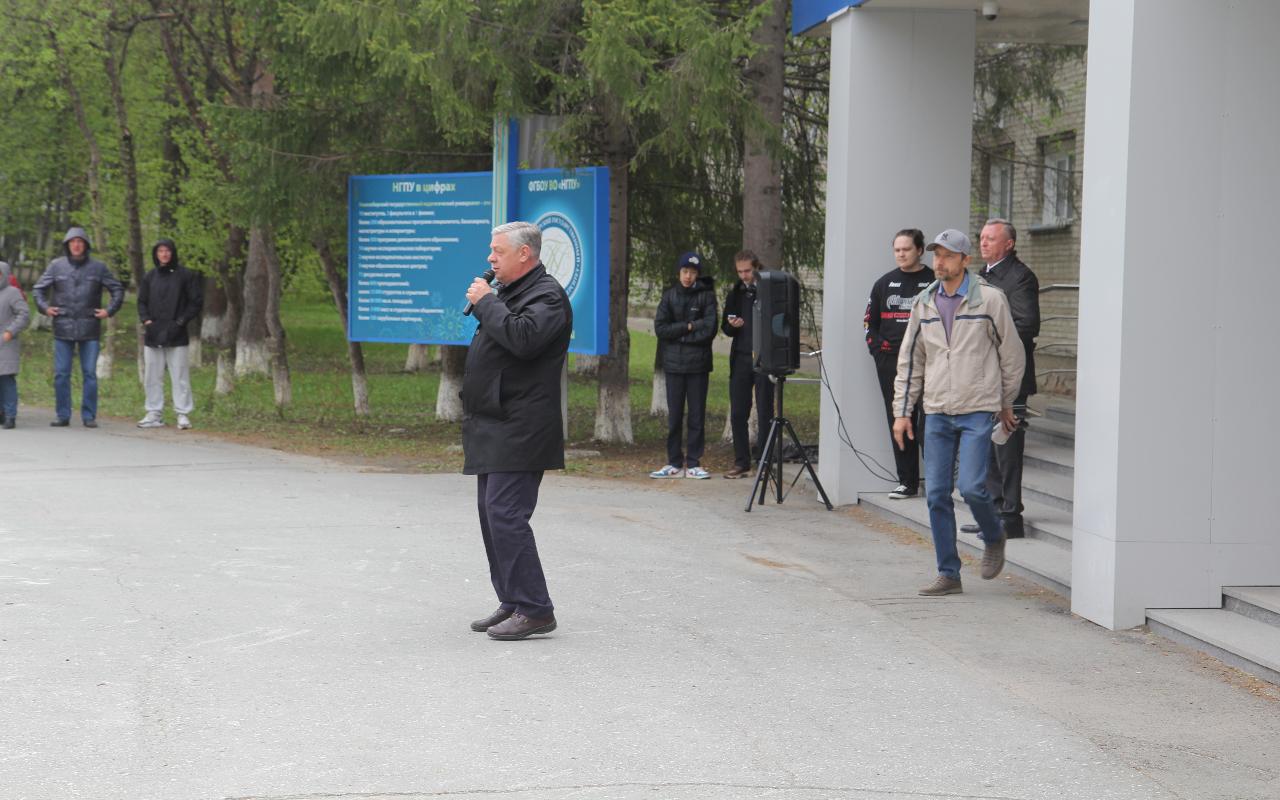 ФОТО к новости: В НГПУ прошла очередная учебная тренировка по отработке действий при внештатных ситуациях