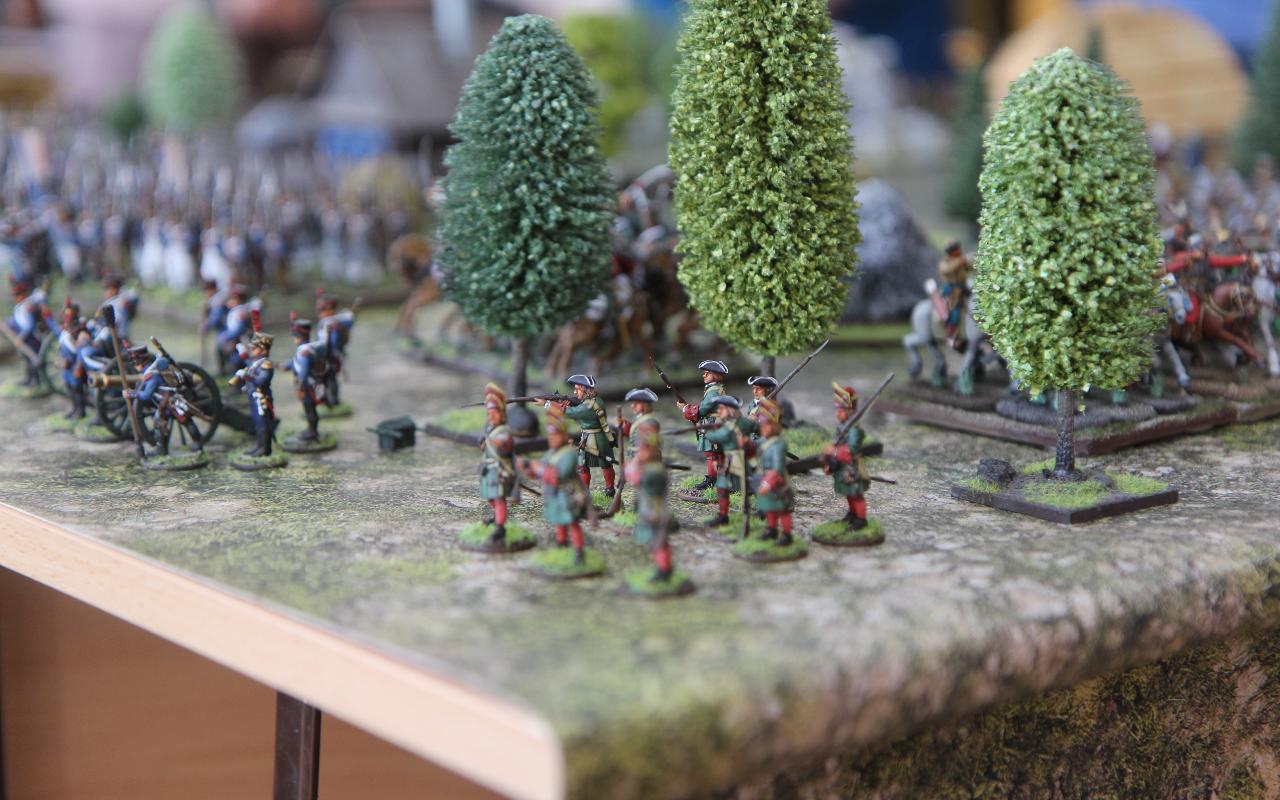 ФОТО к новости: Викинги, стрельцы, гусары: в НГПУ состоялась выставка военно-исторической миниатюры из коллекции выпускника ИИГСО