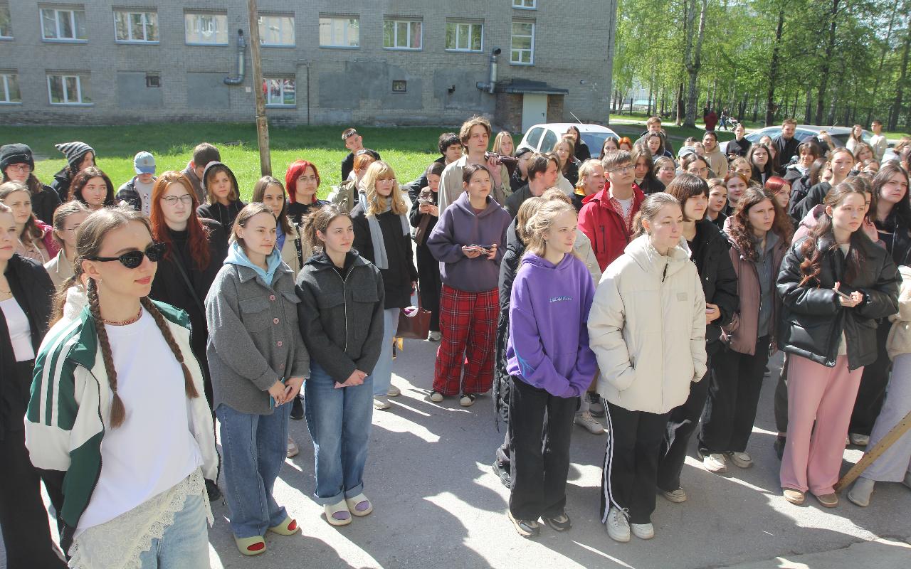 ФОТО к новости: Тренировки прошли успешно: в НГПУ проверили готовность общежитий к пожарной тревоге