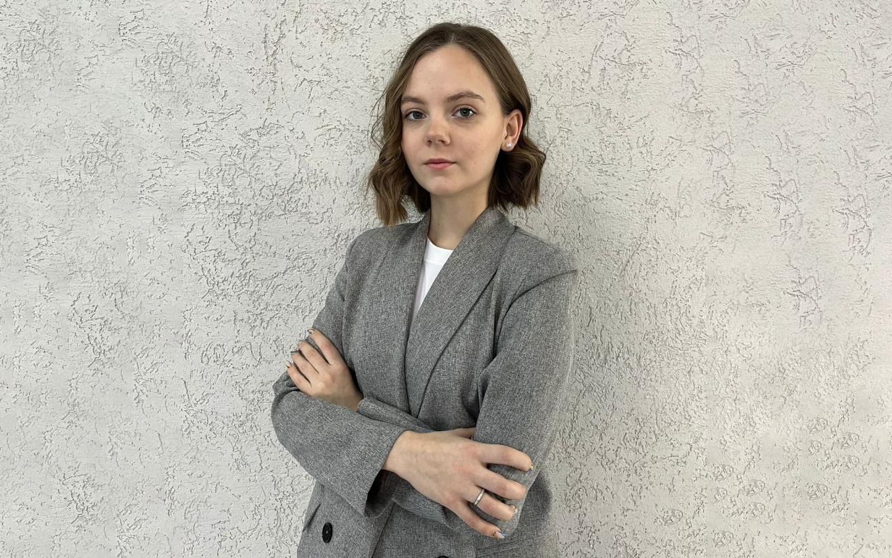 ФОТО к новости: От Новосибирска – Москве: студентка НГПУ стала призёром конкурса на лучший проект эмблемы для Московского Политеха