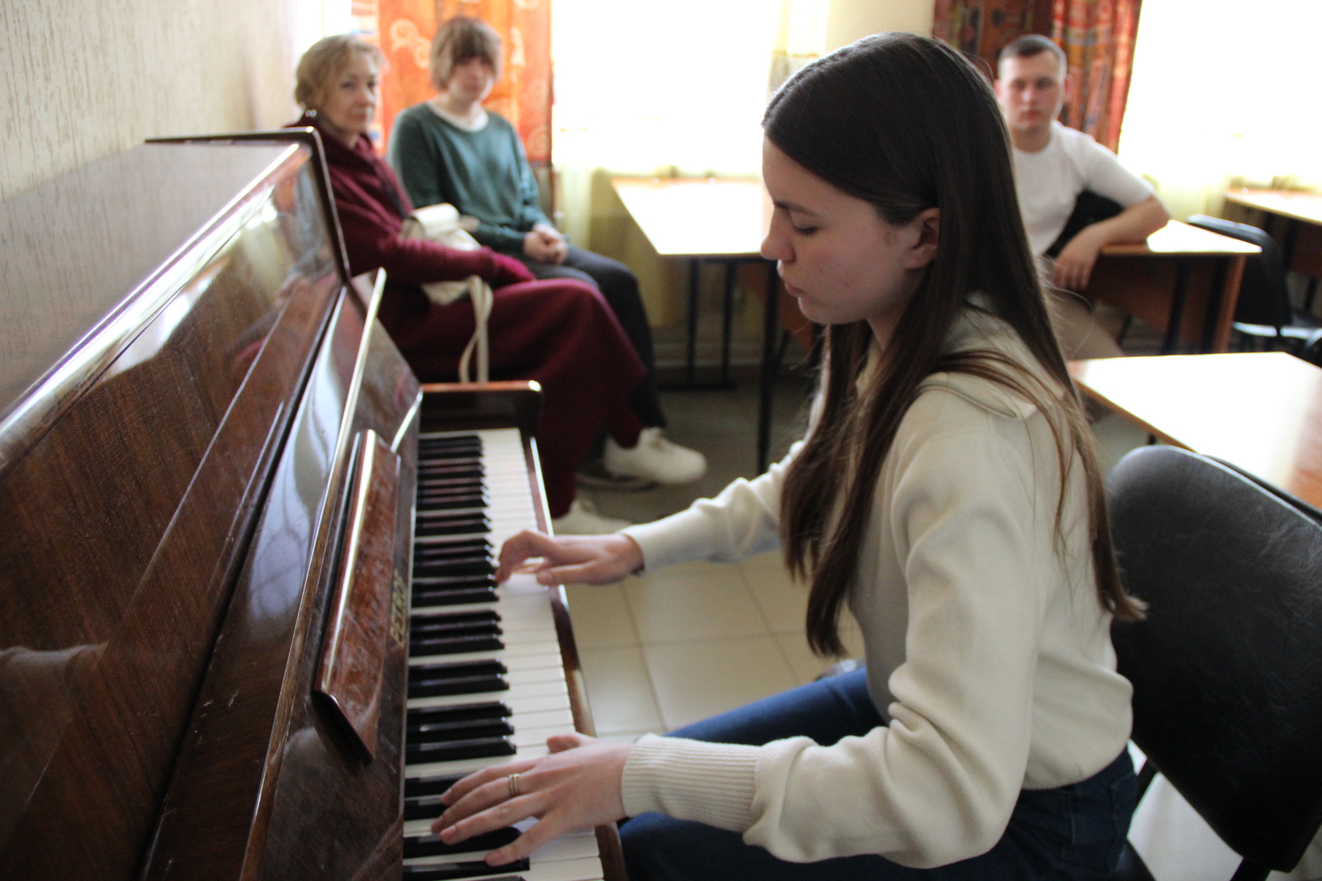 ФОТО к новости: В НГПУ прошёл Единый день открытых дверей педагогических вузов России