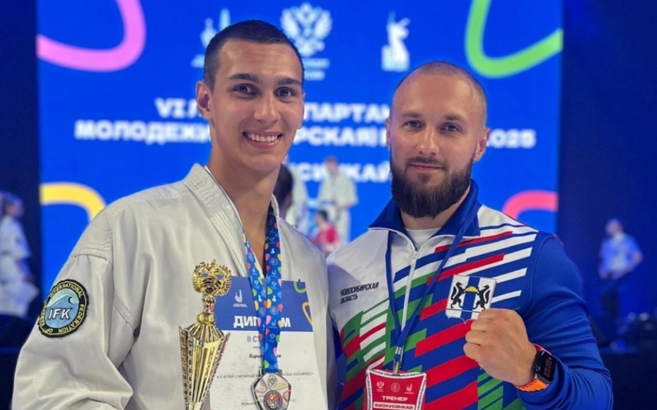 ФОТО к новости: Серебро VI летней Спартакиады молодёжи России: Кирилл Щеглов достойно представил НГПУ