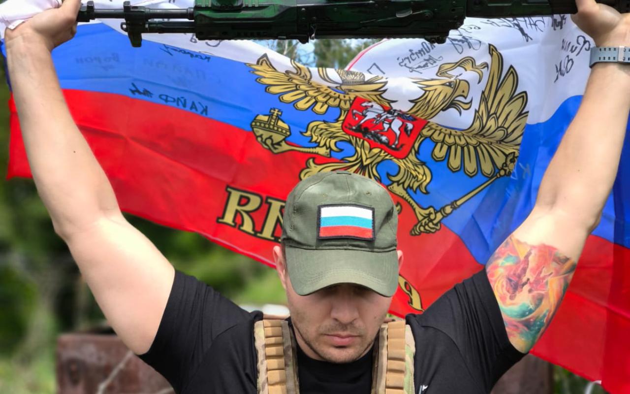 ФОТО к новости: Поздравление с Новым годом от участника СВО - магистранта НГПУ