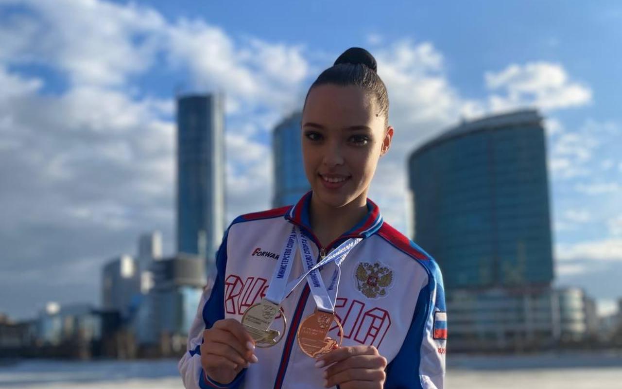 ФОТО к новости: Студентка НГПУ завоевала серебро и бронзу на чемпионате России по спортивной аэробике
