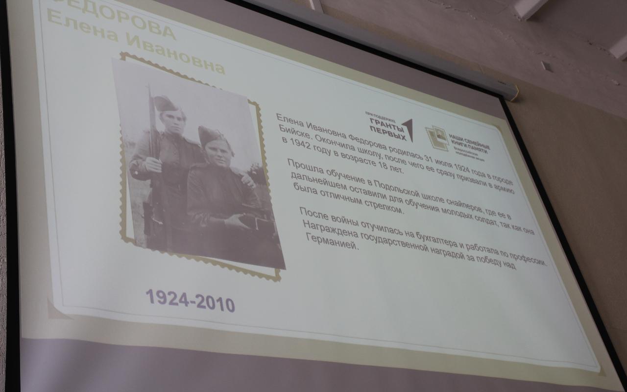 НГПУ присоединился к Всероссийской молодежной акции «Наши семейные книги памяти»