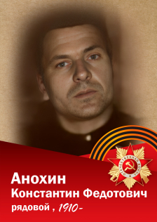 Анохин Константин Федотович