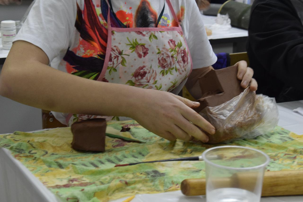 ФОТО к новости: В ИИ НГПУ стартовал XVIII Международный Сибирский фестиваль керамики