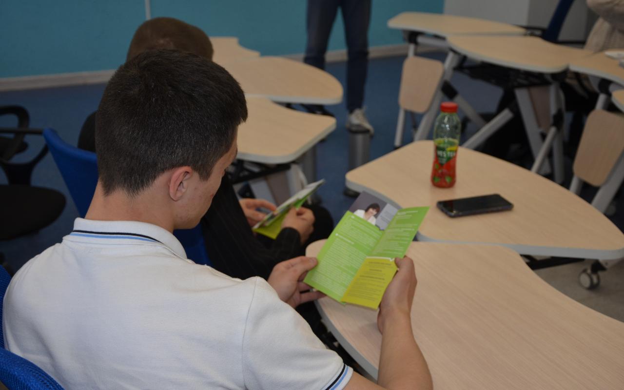 ФОТО к новости: НГПУ посетили будущие целевики из Коченёвского района