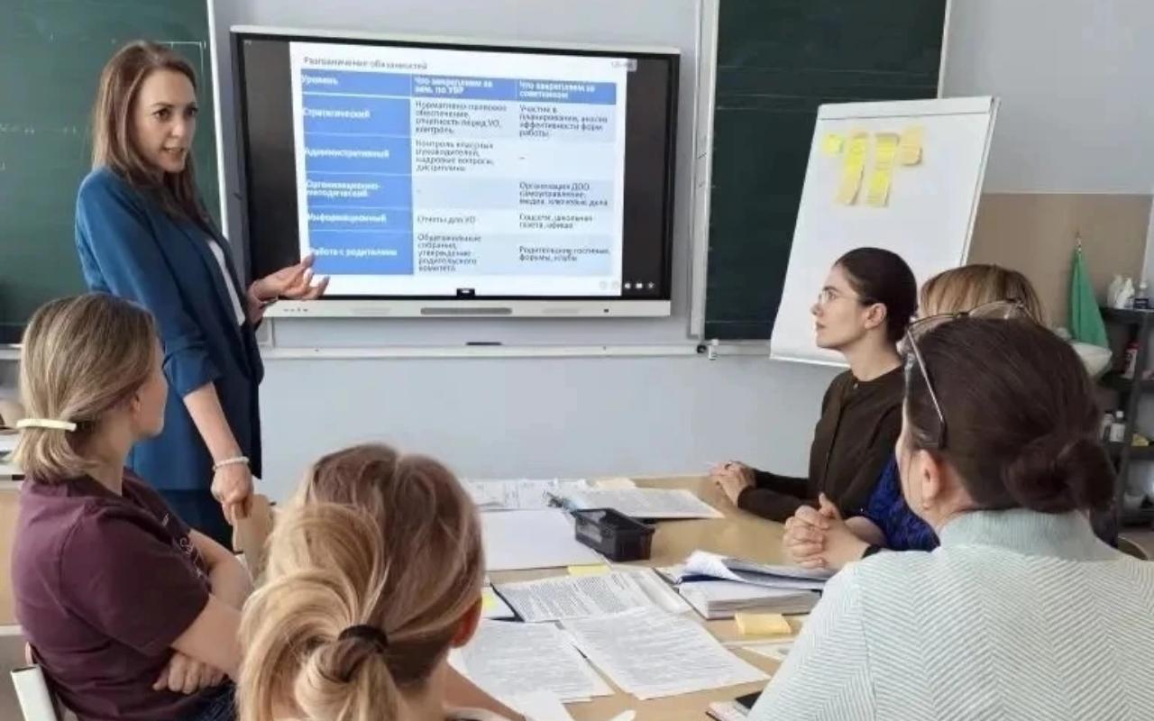 ФОТО к новости: В Лицее «Технополис» определили стратегические векторы развития воспитательной работы