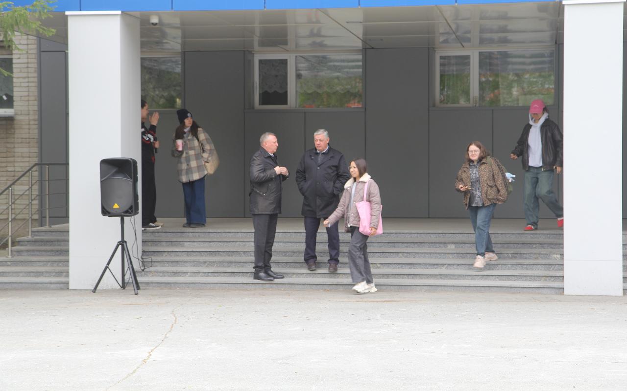 ФОТО к новости: В НГПУ прошла очередная учебная тренировка по отработке действий при внештатных ситуациях