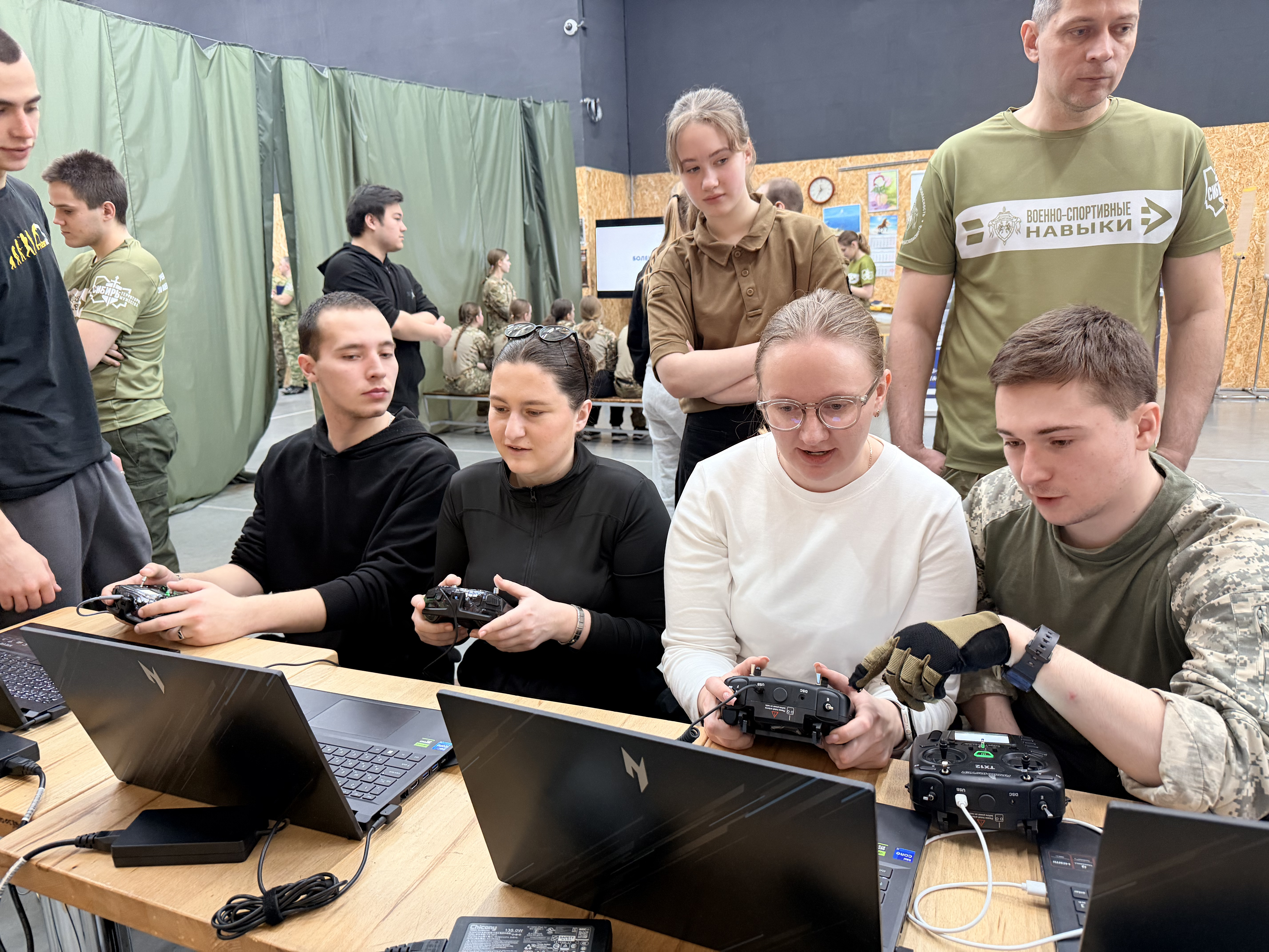 ФОТО к новости: В НГПУ готовятся к отборочному туру «Зарницы 2.0»