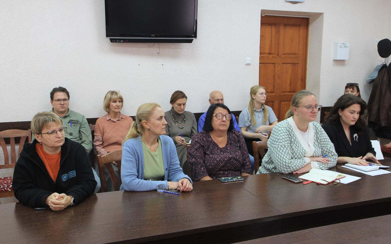 ФОТО к новости: В НГПУ прошли выборы нового председателя профсоюзной организации работников университета