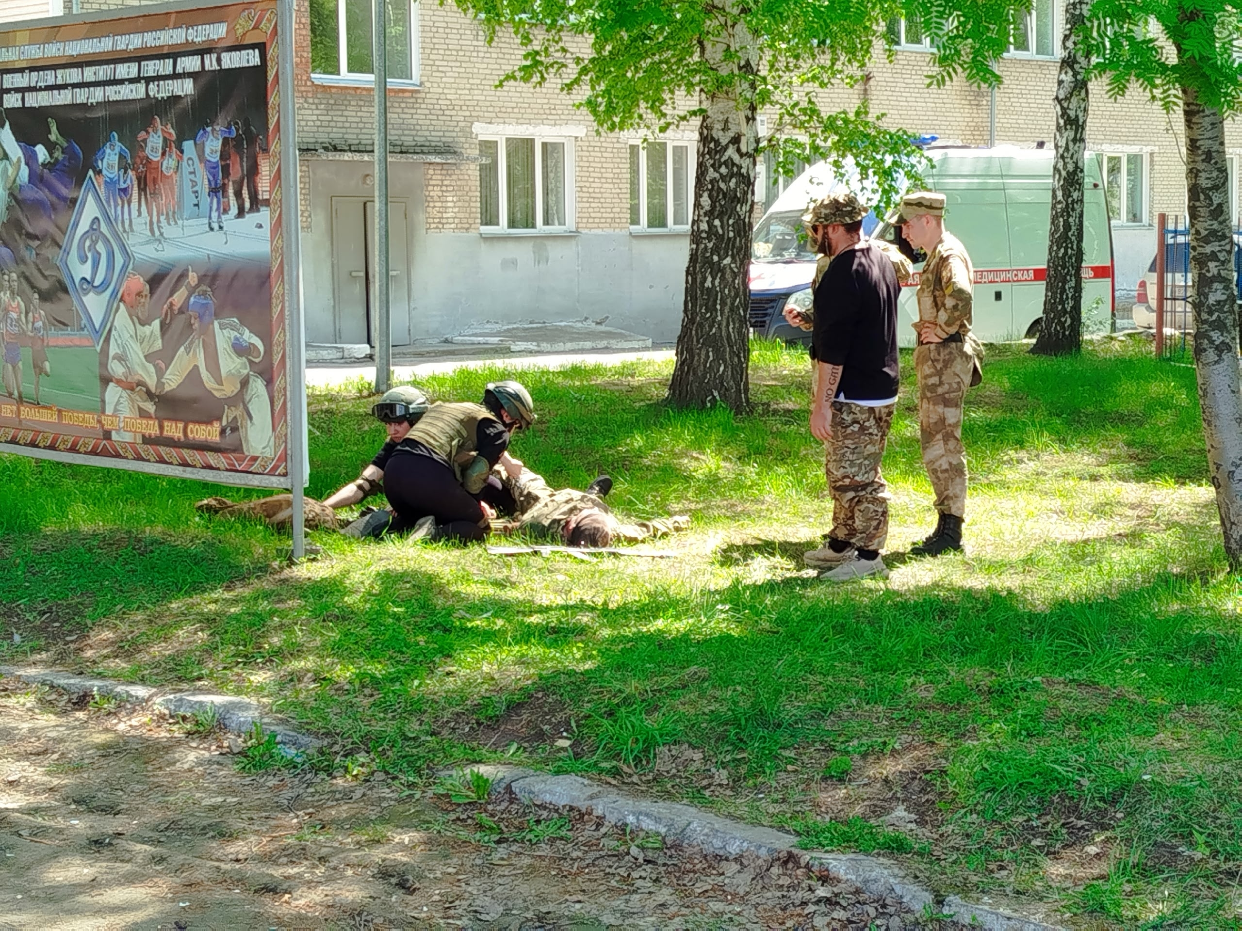 ФОТО к новости: Команда НГПУ «Соколы54» заняла второе место на региональном этапе «Зарницы 2.0»