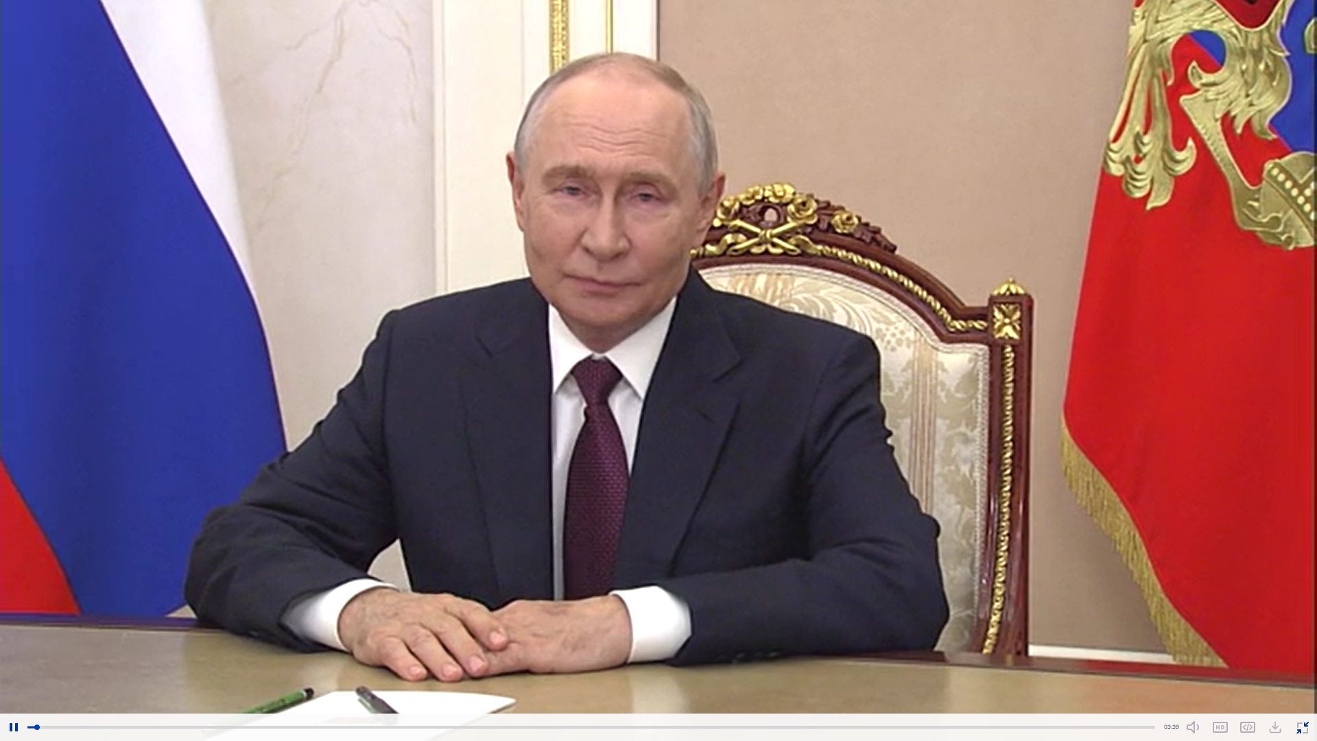 ФОТО к новости: Поздравление Президента Российской Федерации Владимира Владимировича Путина с Днем знаний