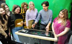 NSPU students of the Institute of Philology, Mass Media and Psychology had a go at studying in the innovative workspace