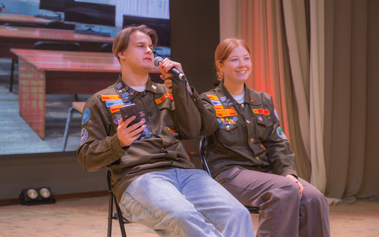 ФОТО к новости: Сила команды и творческий подход: студенты НГПУ выступили на Всероссийском слёте студенческих отрядов