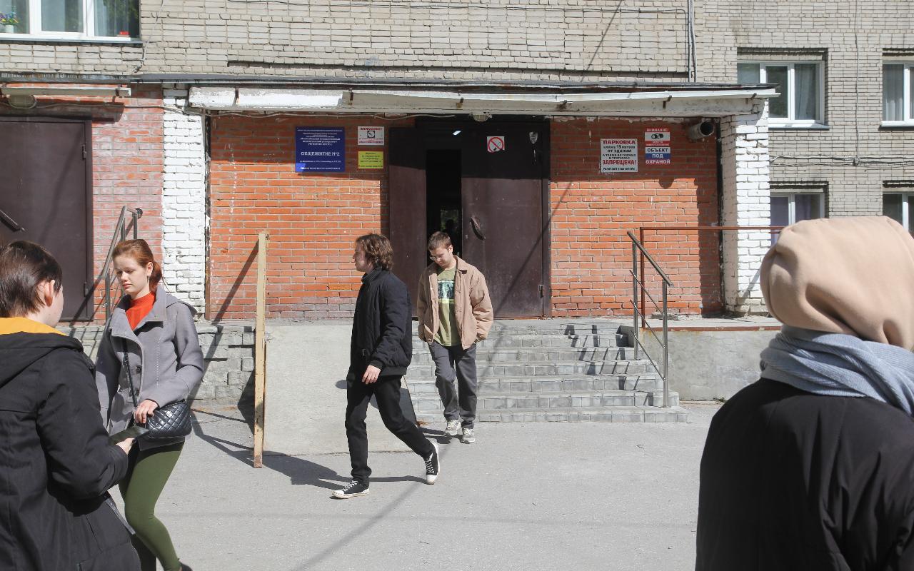 ФОТО к новости: Тренировки прошли успешно: в НГПУ проверили готовность общежитий к пожарной тревоге