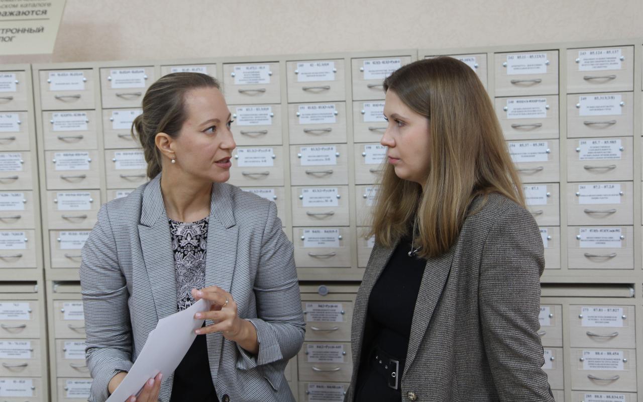 ФОТО к новости: В НГПУ рассказали журналистам ОТС, как детские сады работали в советское время