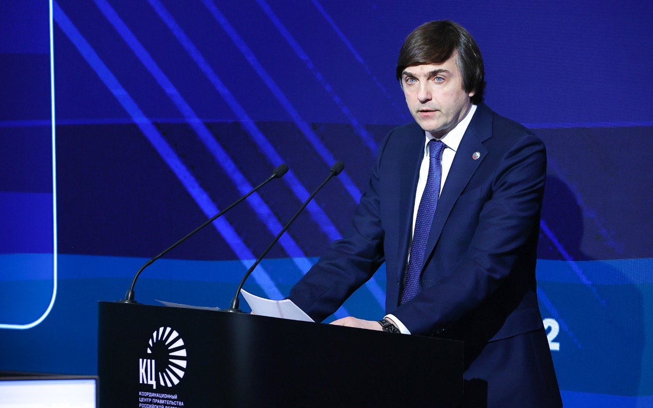 ФОТО к новости: Дмитрий Чернышенко и Сергей Кравцов провели итоговое заседание Коллегии Минпросвещения России