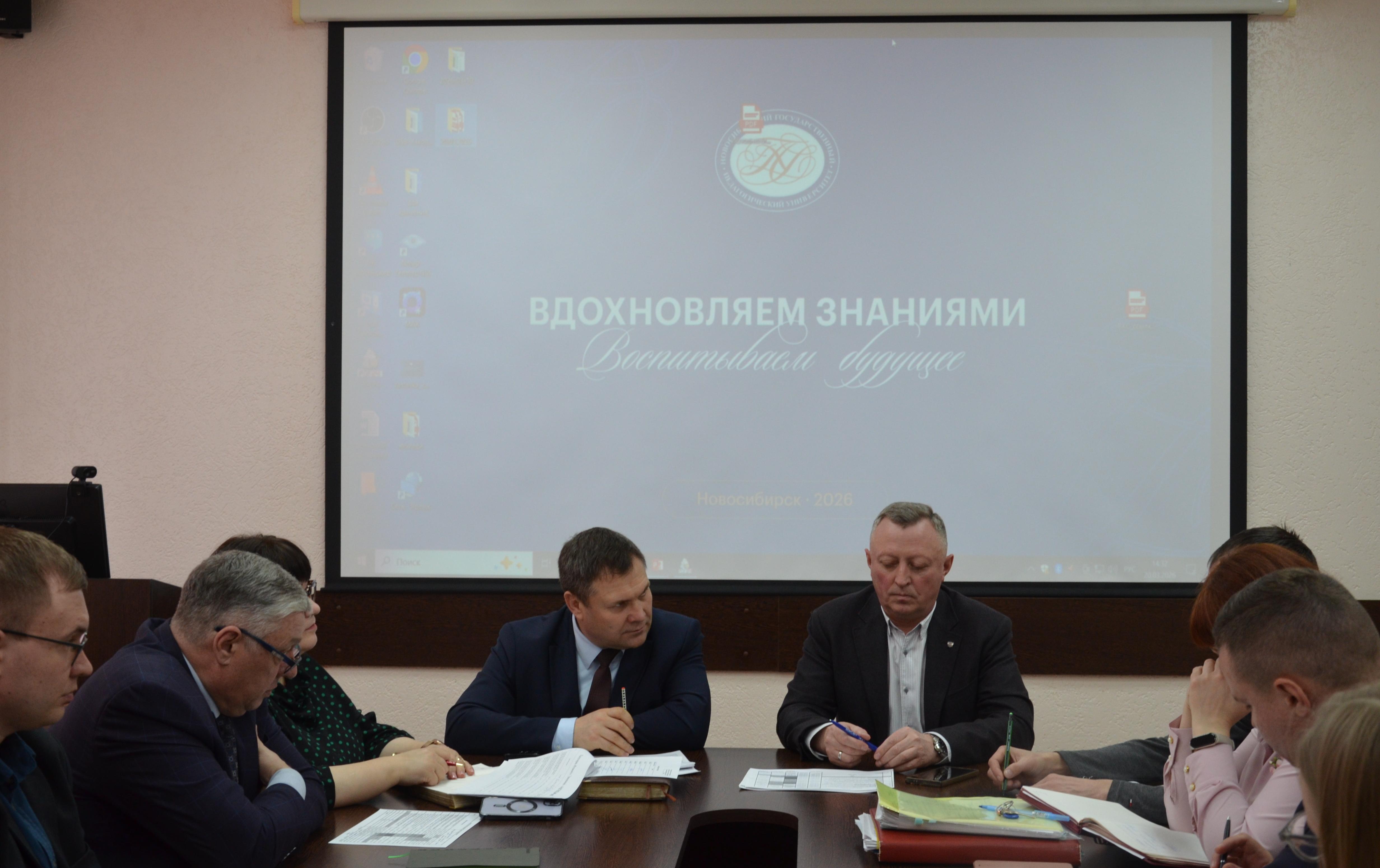 ФОТО к новости: Обновление инфраструктуры НГПУ: формируем воспитательную среду