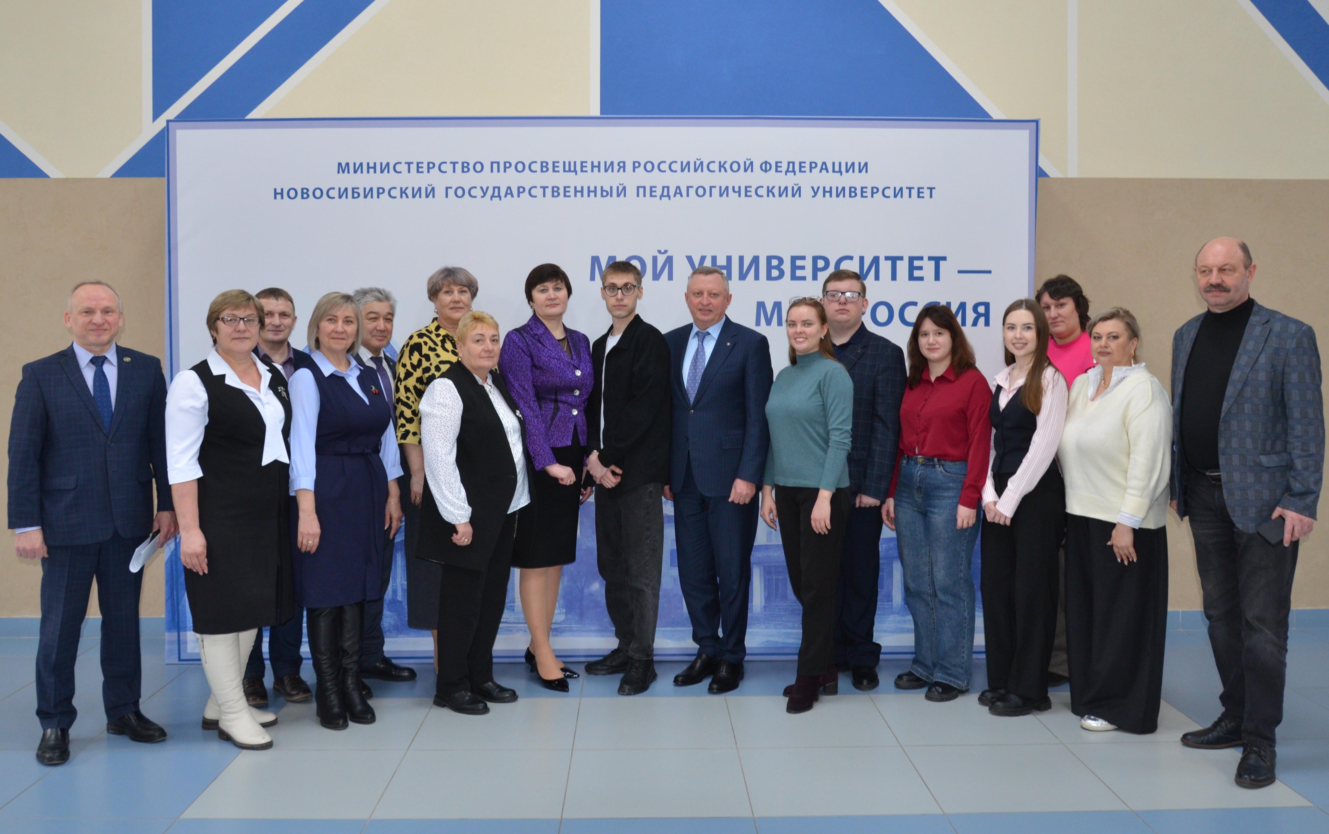 ФОТО к новости: День Краснозёрского и Убинского районов прошел в НГПУ