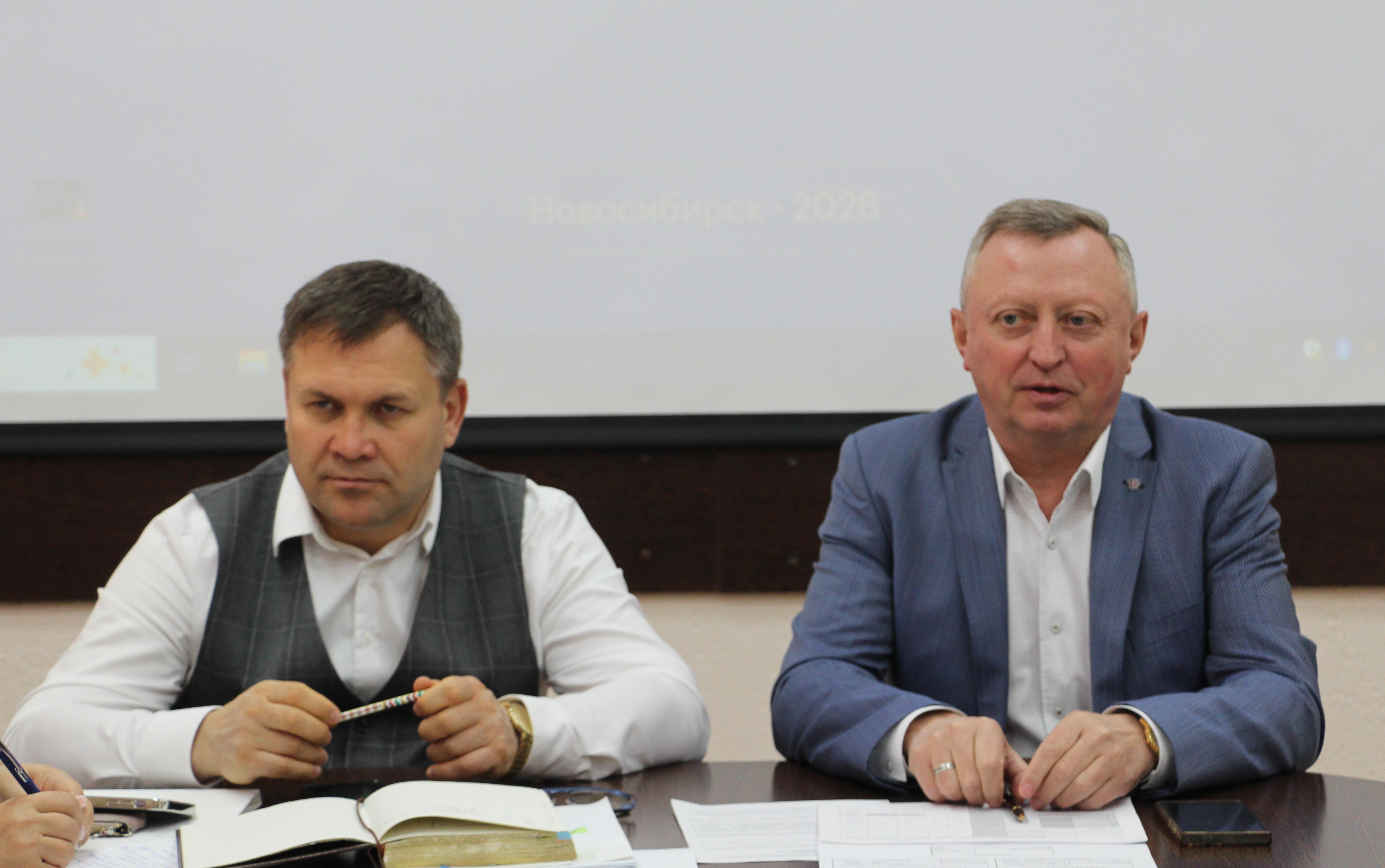 ФОТО к новости: Обновление инфраструктуры НГПУ: на втором этаже главного корпуса появятся локации «Память», «Гордость», «Единство»